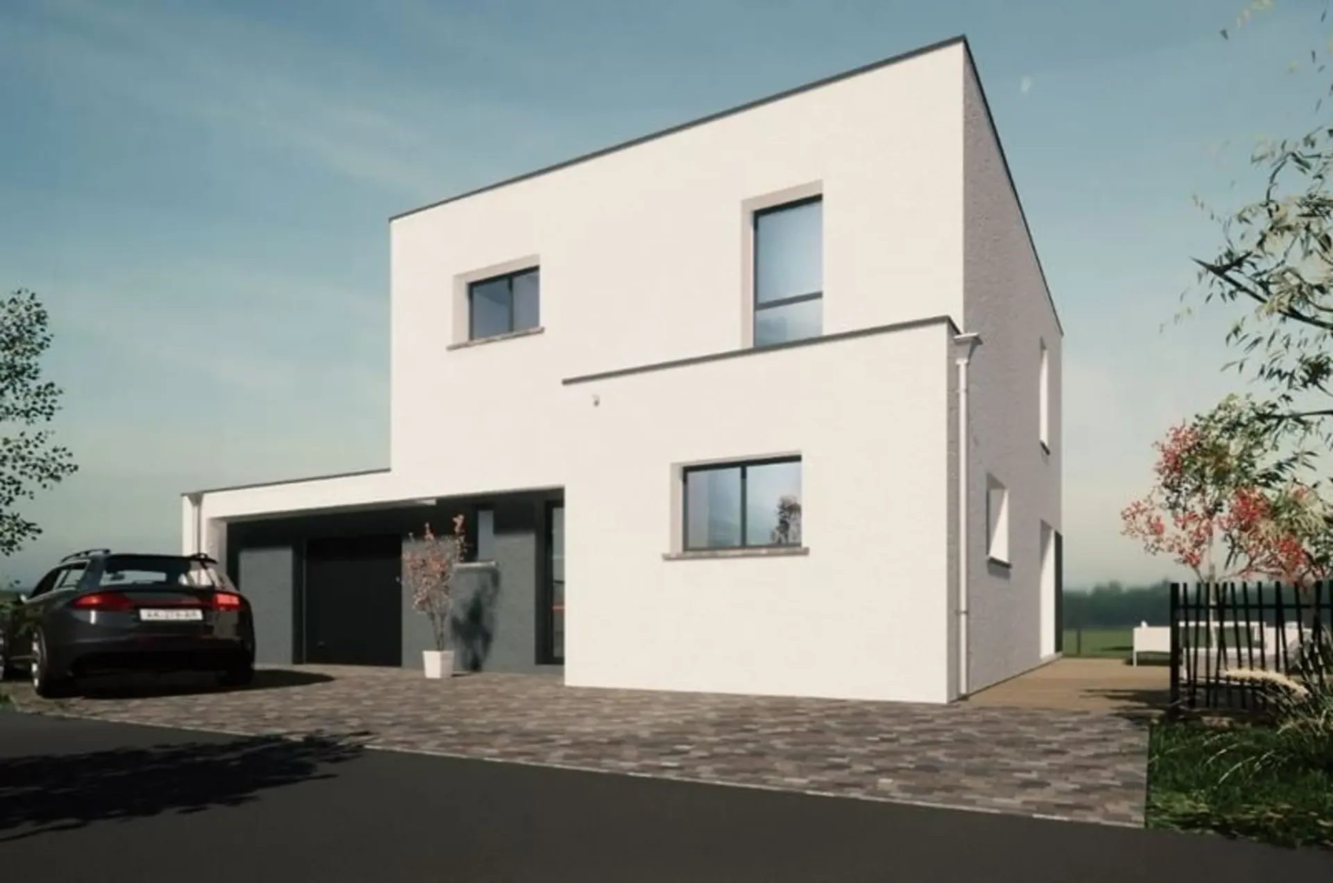 Bau Projekt in Folgensbourg, 12 min/ 9,0 km von Grenz vom Allschwill