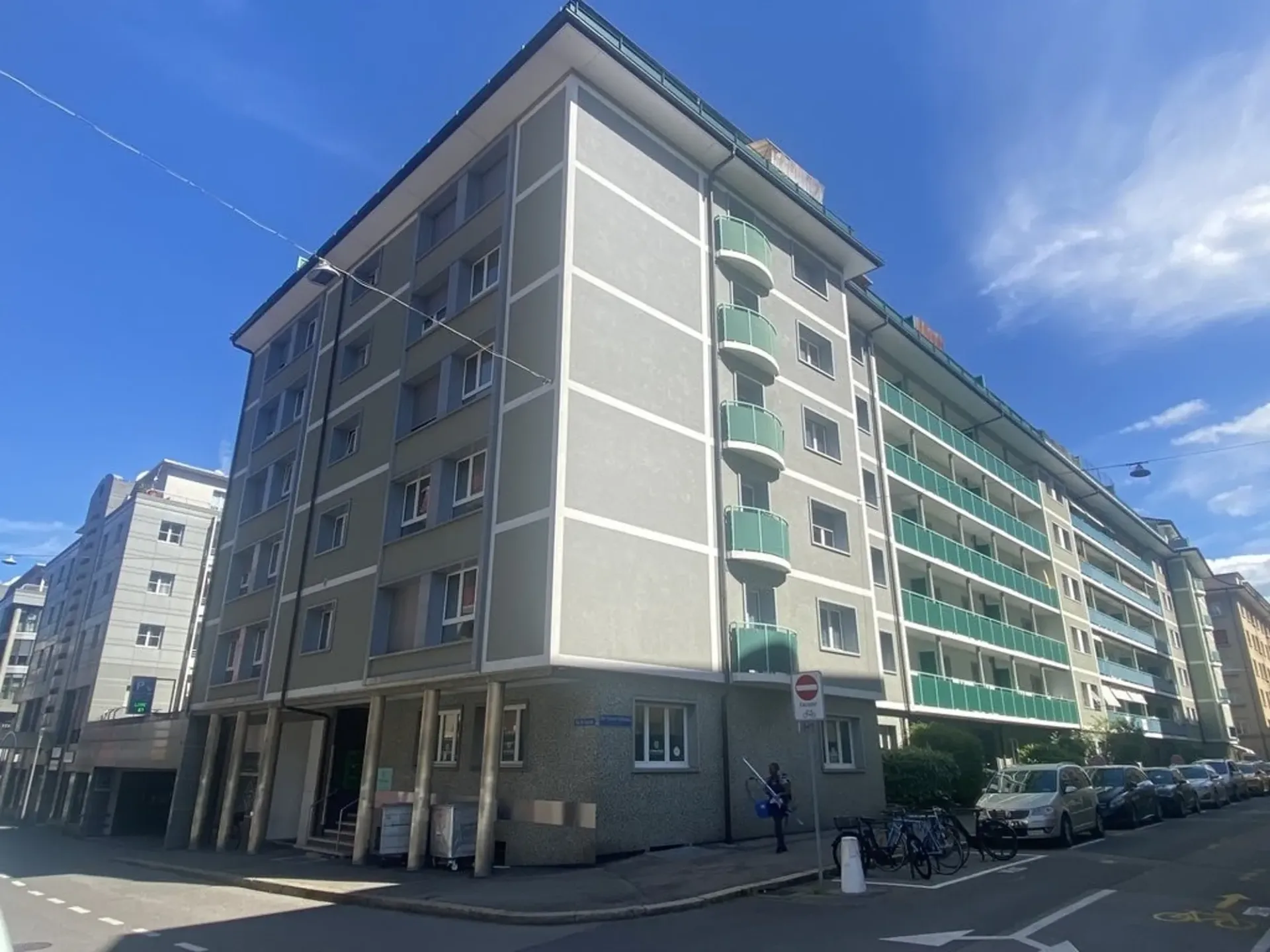 Im Herzen der Stadt Fribourg, in einer ruhigen Straße