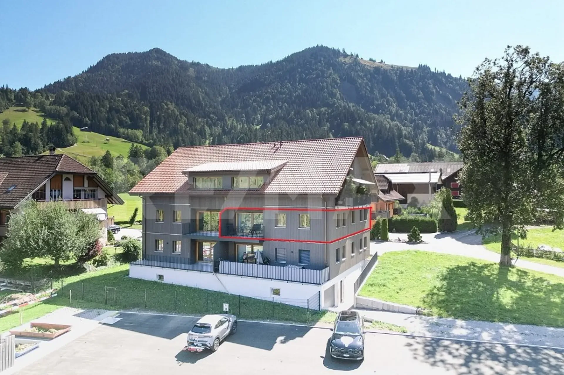 Appartement moderne 3½ pièces dans un emplacement central et ensoleillé