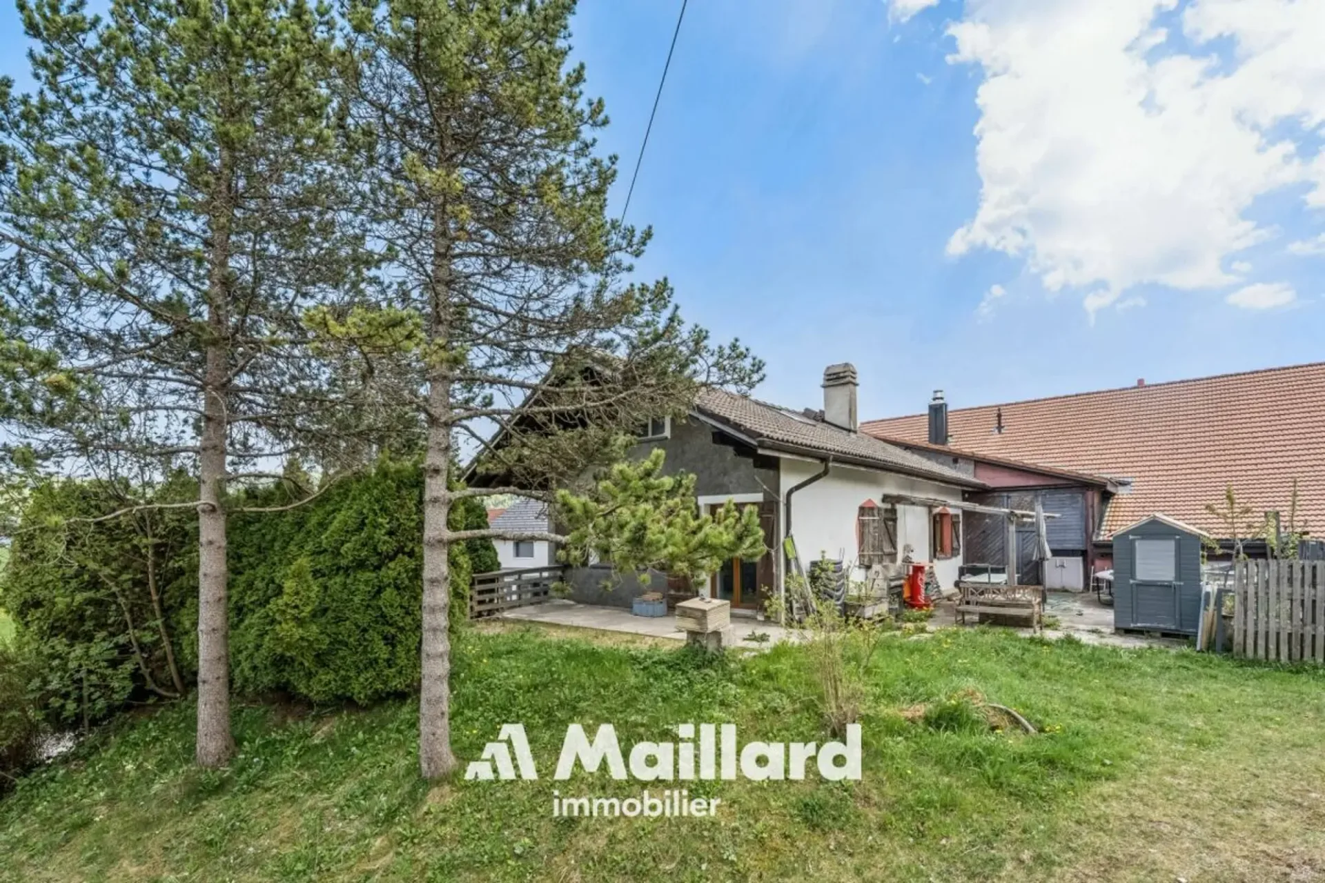 L'Auberson - 5.5-room house with garden in a rural setting