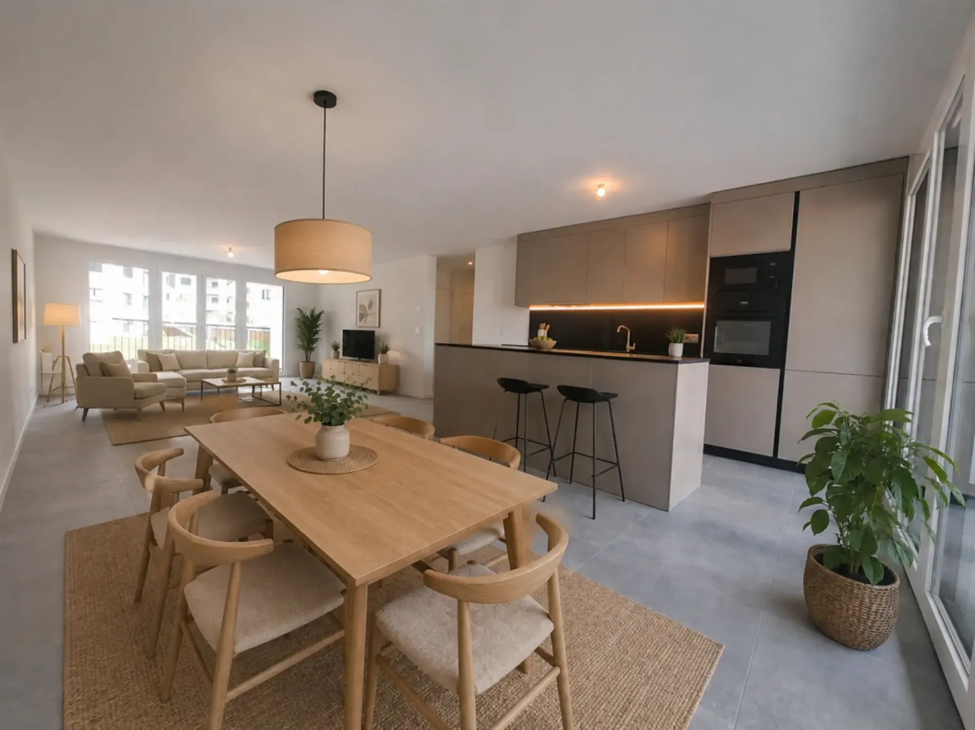 Neue 3.5-Zimmer-Wohnung im 1. Stock in Farvagny