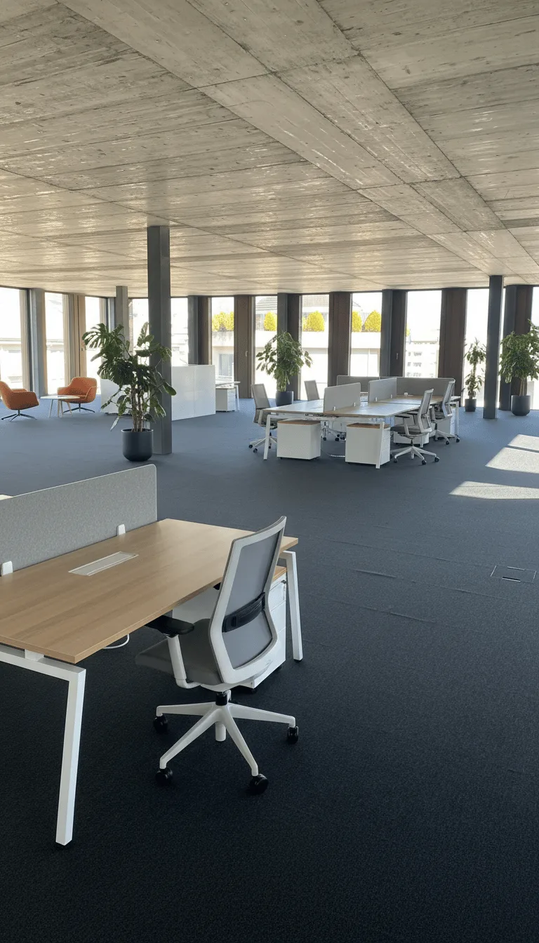 Zu vermieten – Büroplateau Plug & Work von 600 m² im Herzen von Cour de Gare, in Sion