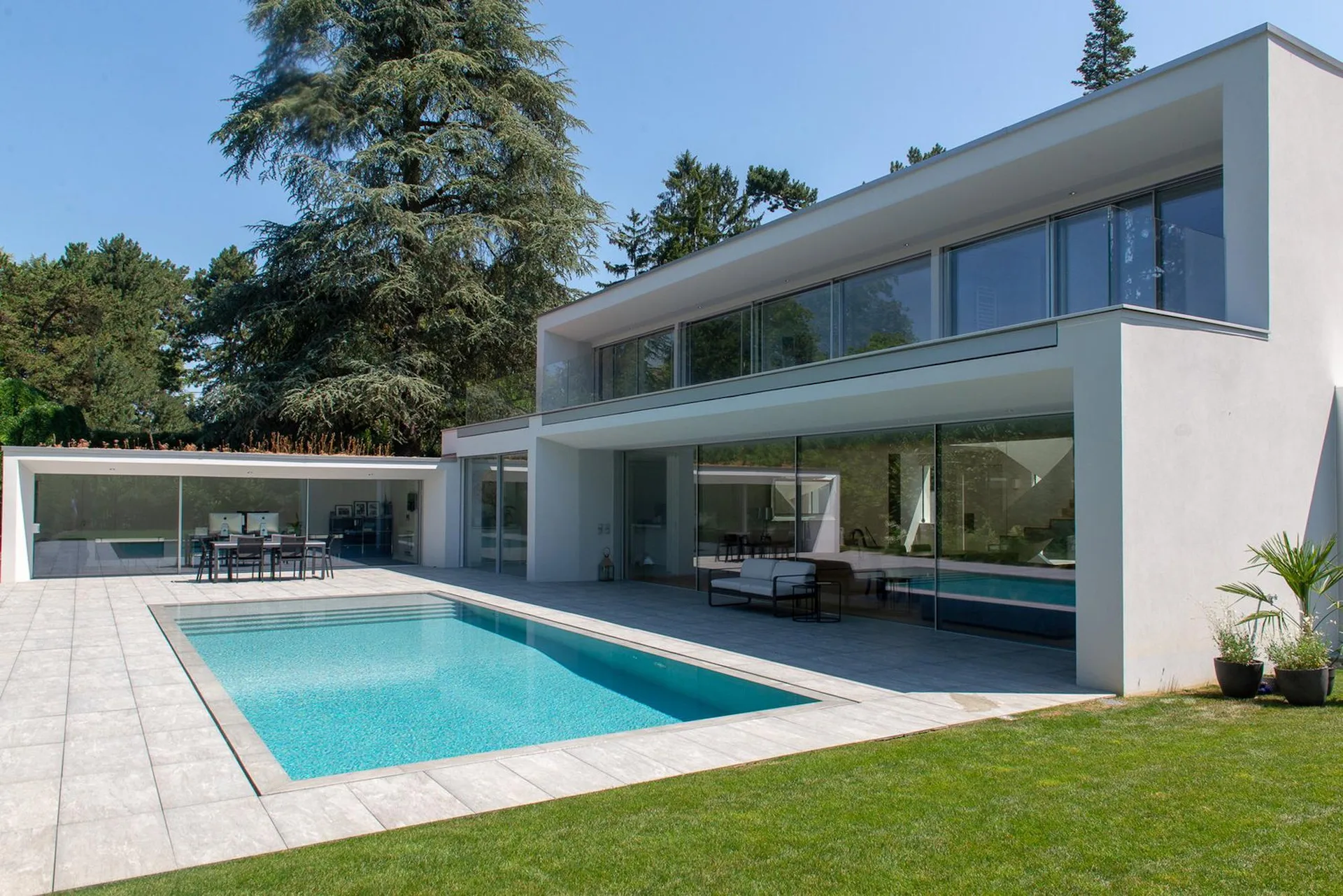 Chêne-Bougeries  -  Villa contemporaine exceptionnelle