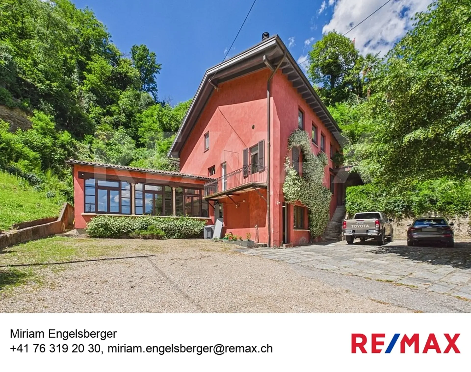 Proprietà plurifamiliare nel verde con potenziale edificatorio