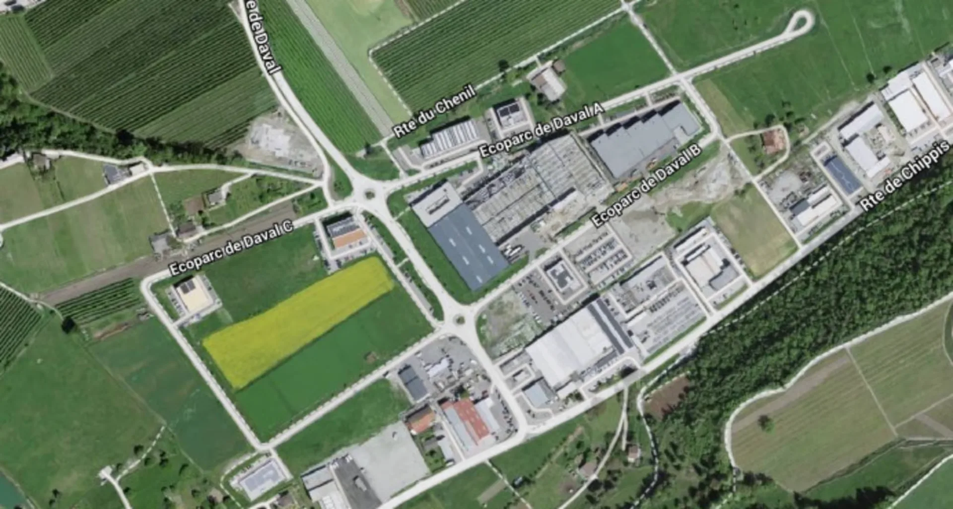 Terrain mit idealer Lage im Herzen eines Industriezentrums in DDP