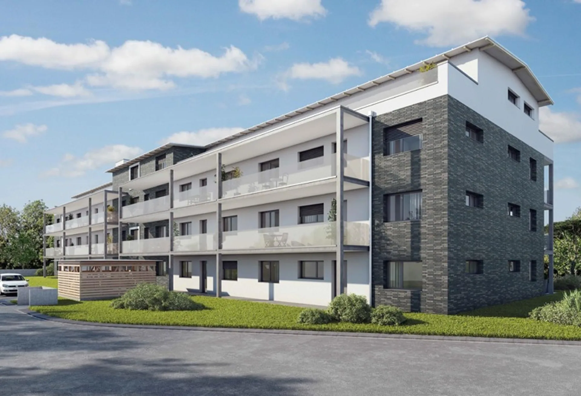Appartement tout à fait moderne avec vue !