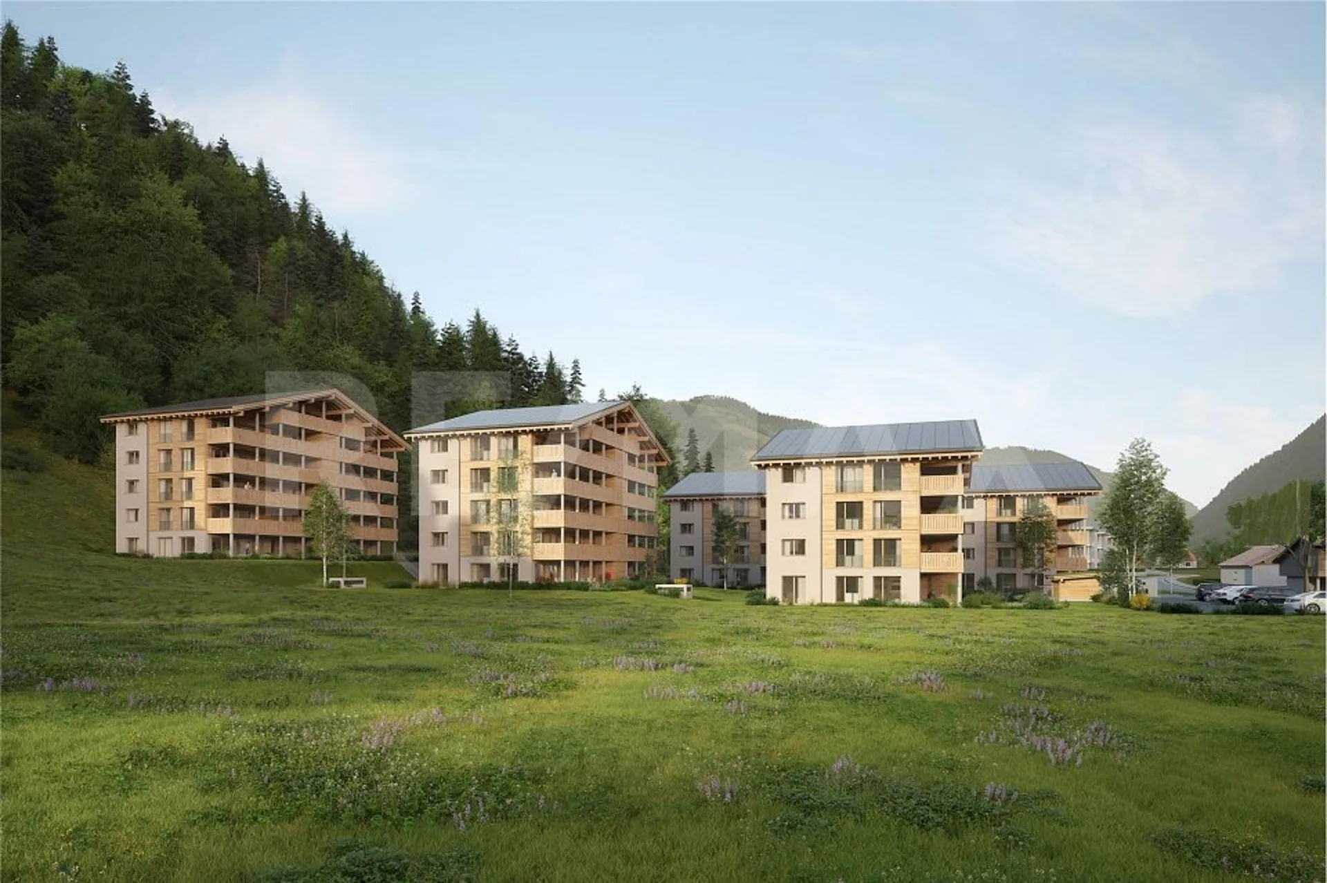 Hoher Wohnkomfort dank energieeffizientem Neubau: 4½-Zimmer-Wohnung B5 - im 2. Obergeschoss