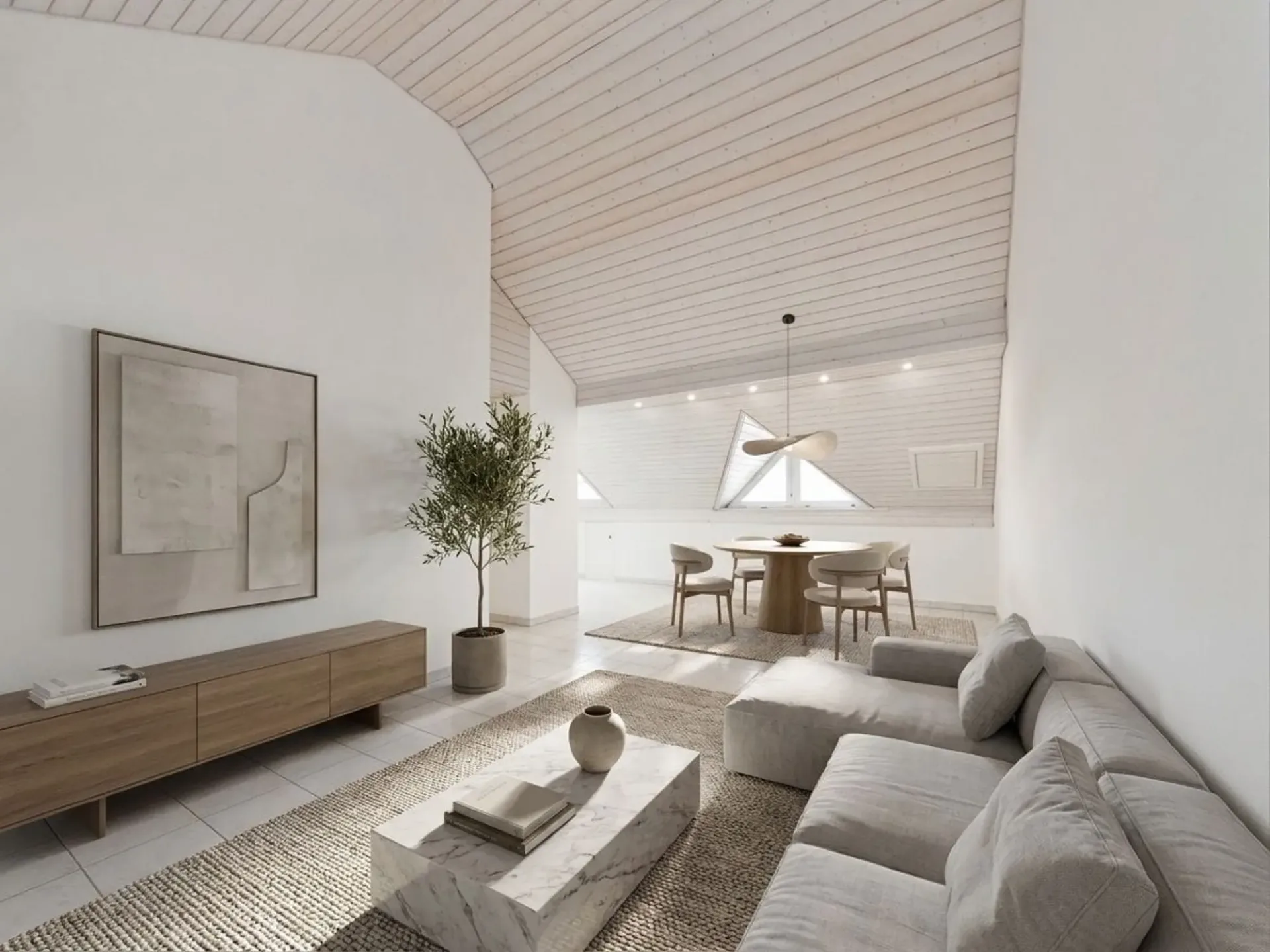 Appartement de mansarde 2 pièces rénové récemment avec balcon à Buttikon