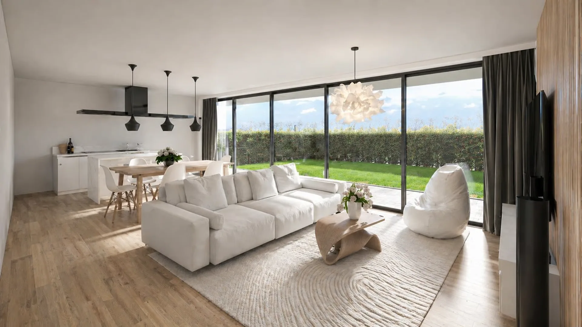 Elegantes 3.5-Zimmer-Apartment mit Garten in Collina d’Oro