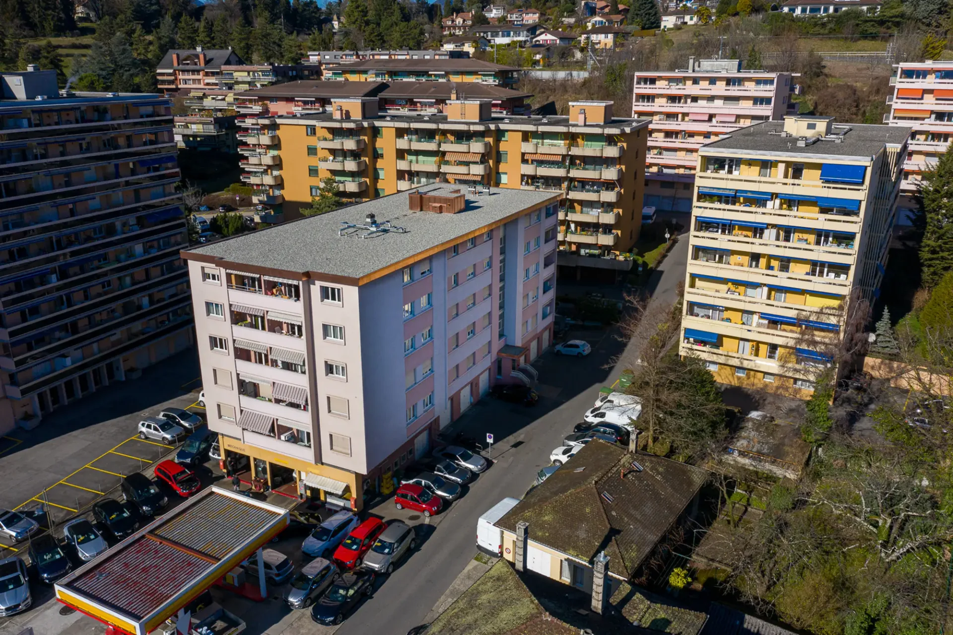 Quartier calme proche du lac