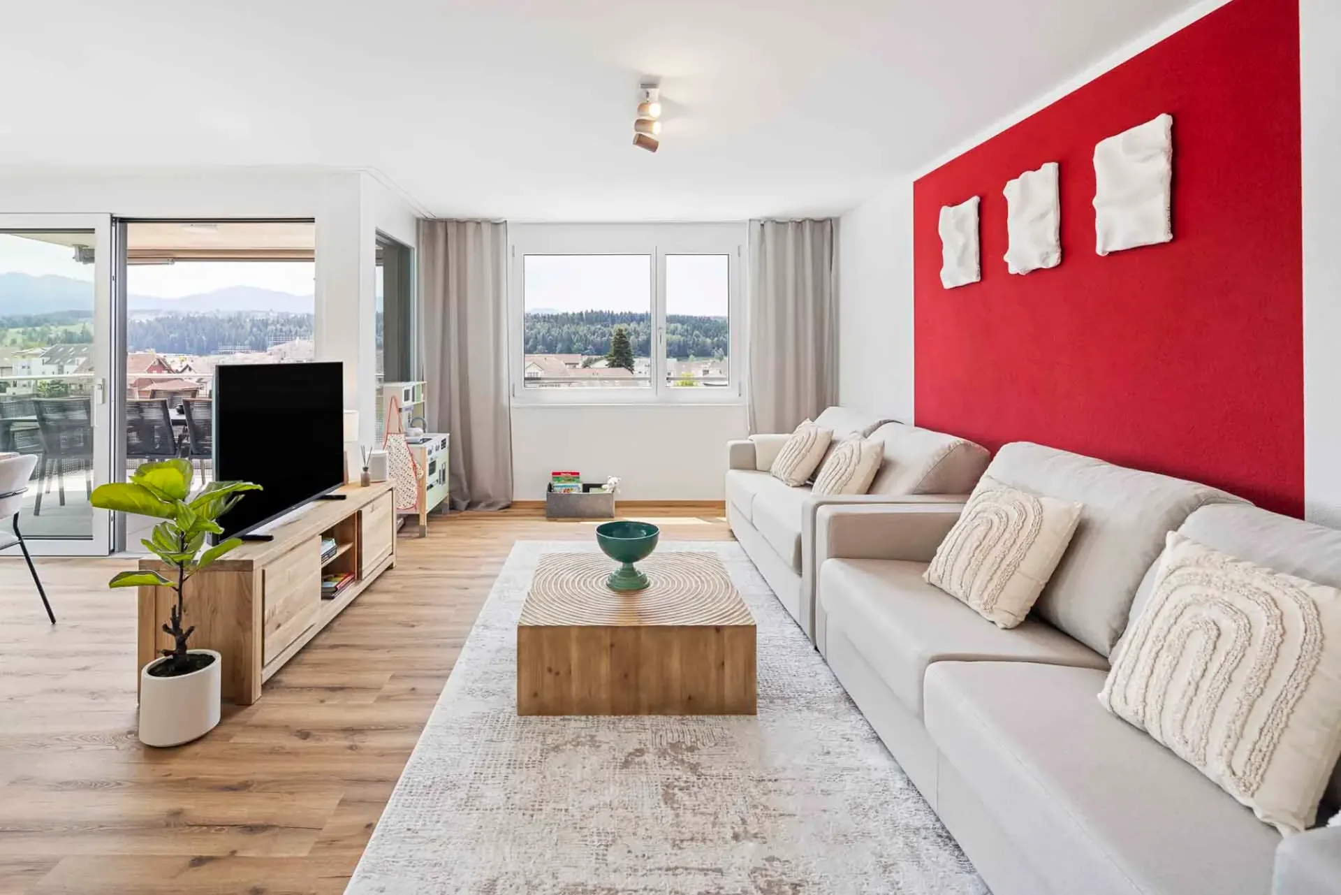 3½ ZI-WOHNUNG IN RUSWIL (LU), MÖBLIERT, TEMPORÄR