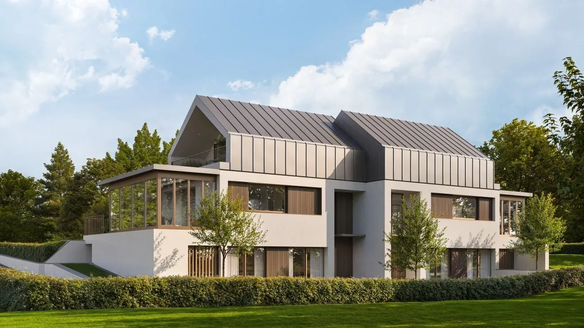 NEUES PROJEKT | ZWEISCHEIBEN-HAUS IN PREGNY-CHAMBÉSY | Haus A