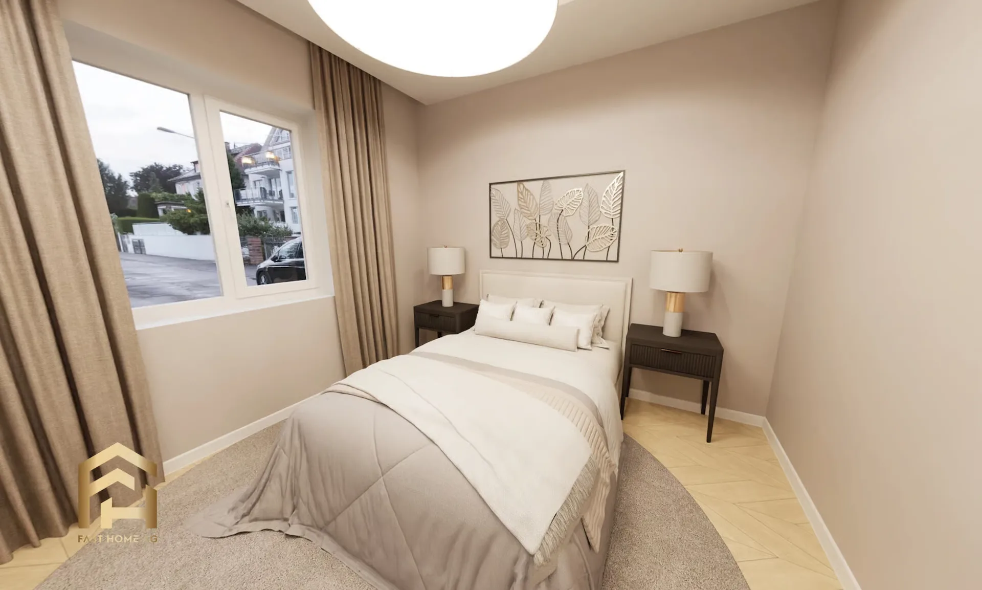 Modernes WG-Zimmer in 4.5-Zimmer-Wohnung in Naters