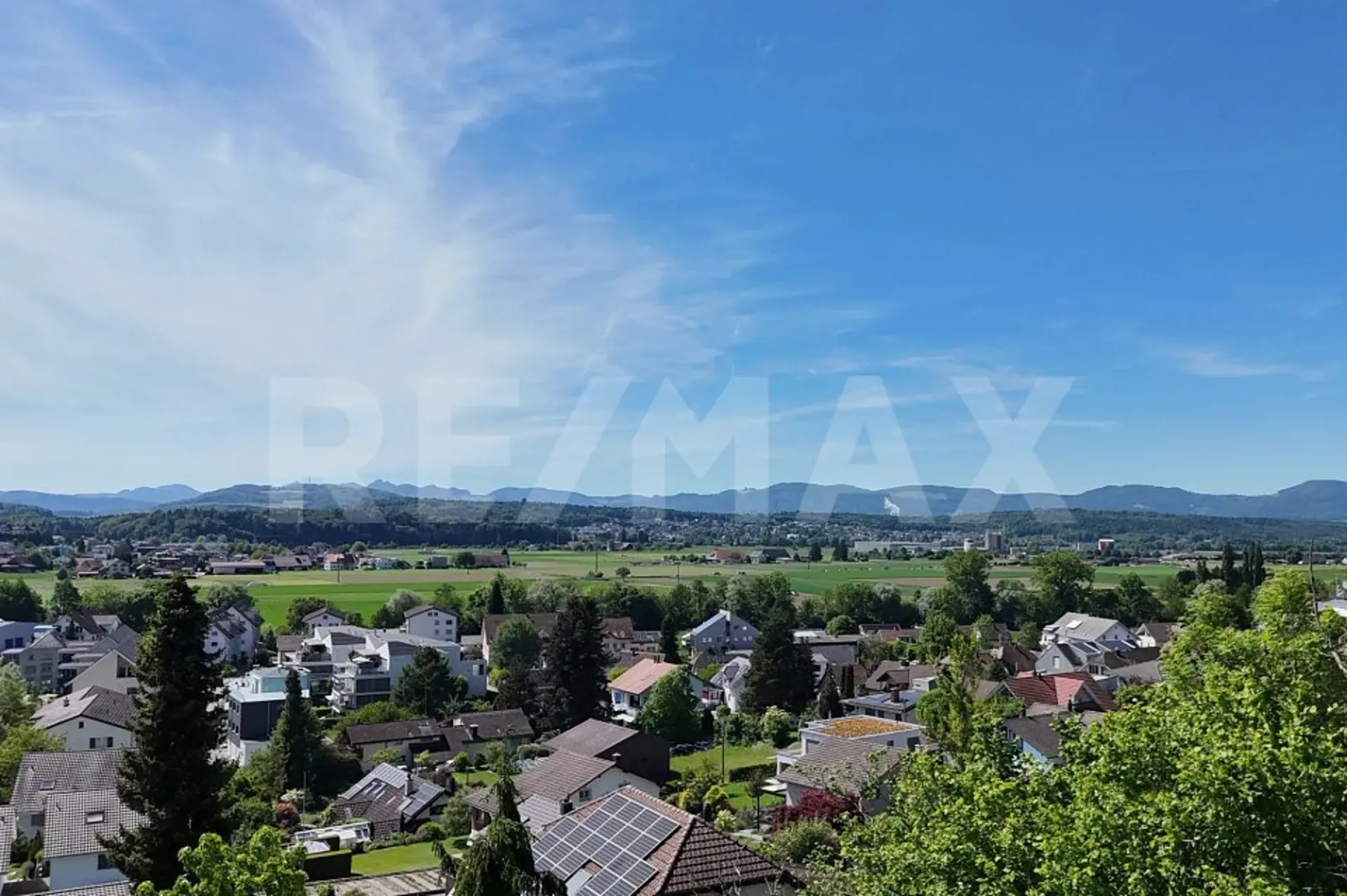 3 REFH, vicino ad Aarau, incrocio A1/A2 Mittelland, posizione in pendio di villa, vista panoramica, lotti 333 a 456 m²