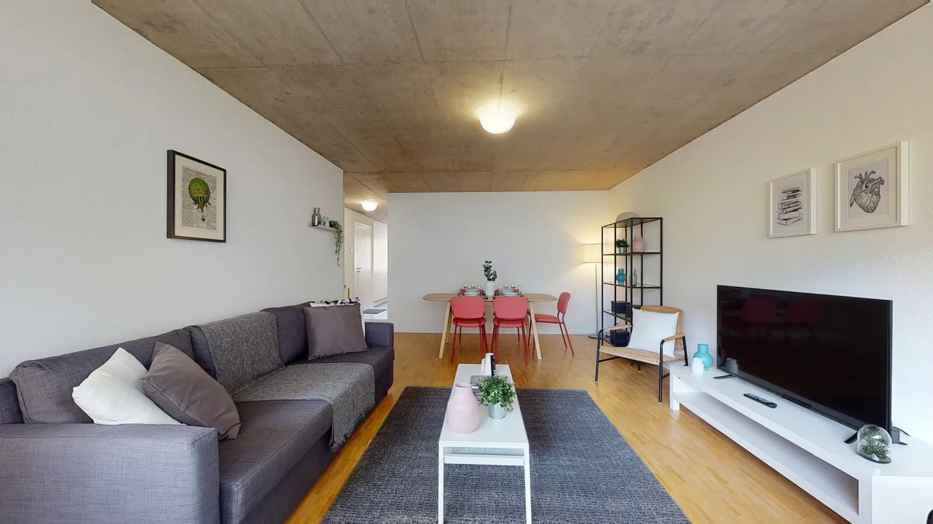 Schönes Apartment 3.5 Zimmer hell in der Matze, Stadtzentrum Sion