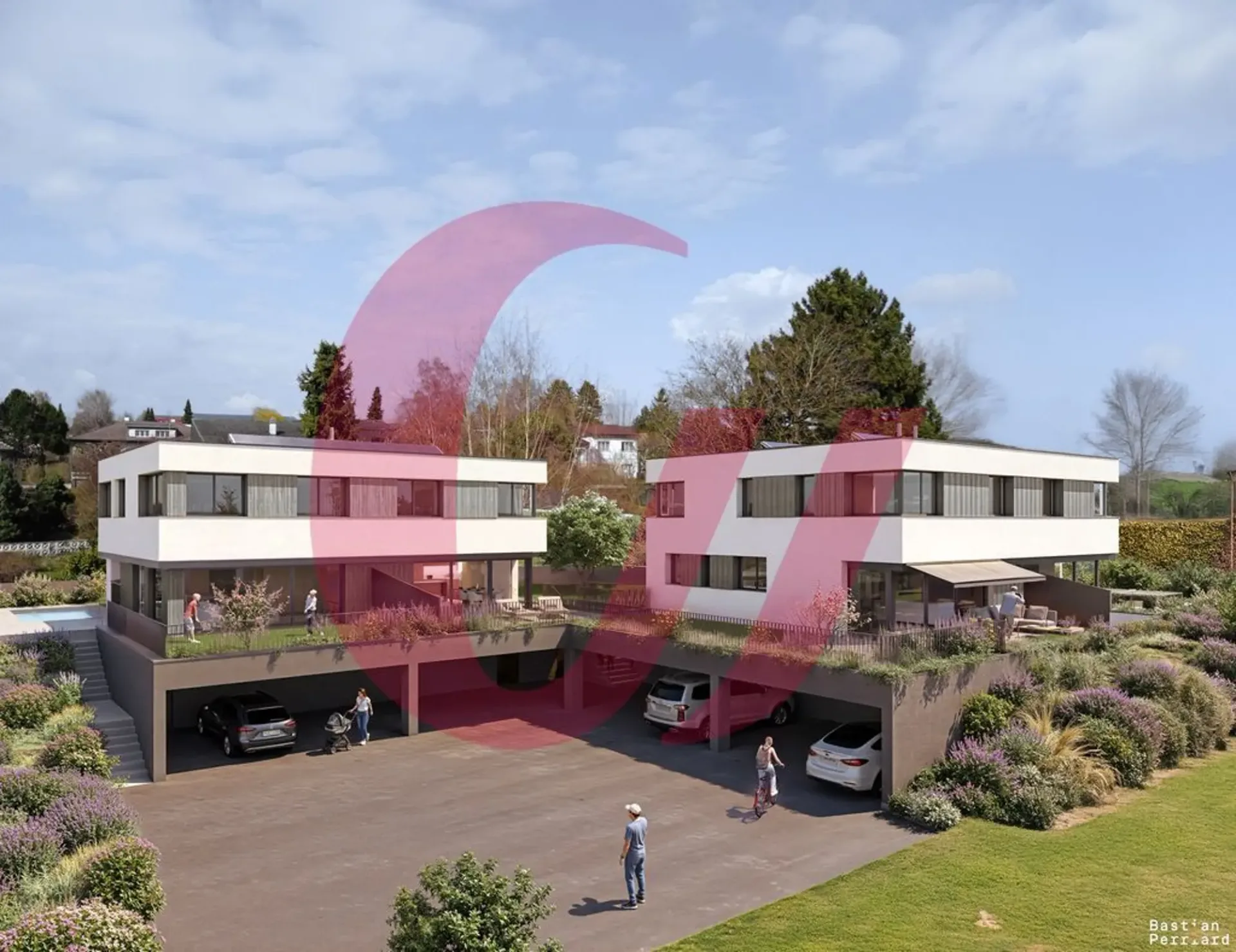 Nouvelle promotion de 4 maisons contiguës - Les Villas du Platy