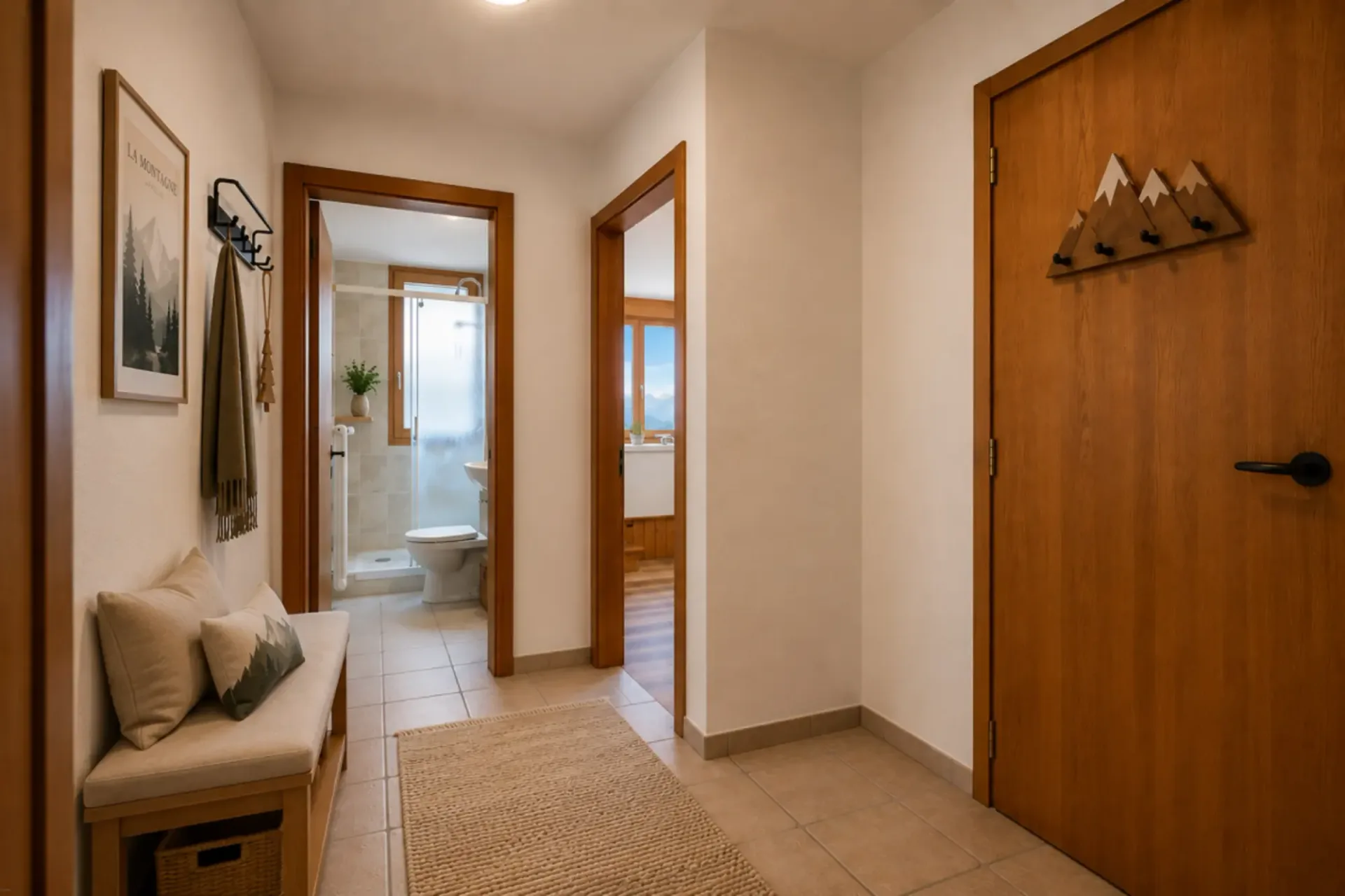 3.5 room apartment with parking space