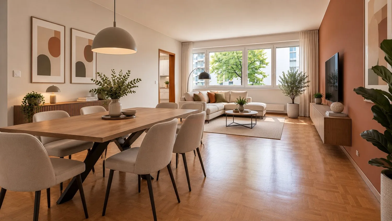 Ampio appartamento di 2 locali di 58 m² con grande potenziale, vicino a tutte le comodità