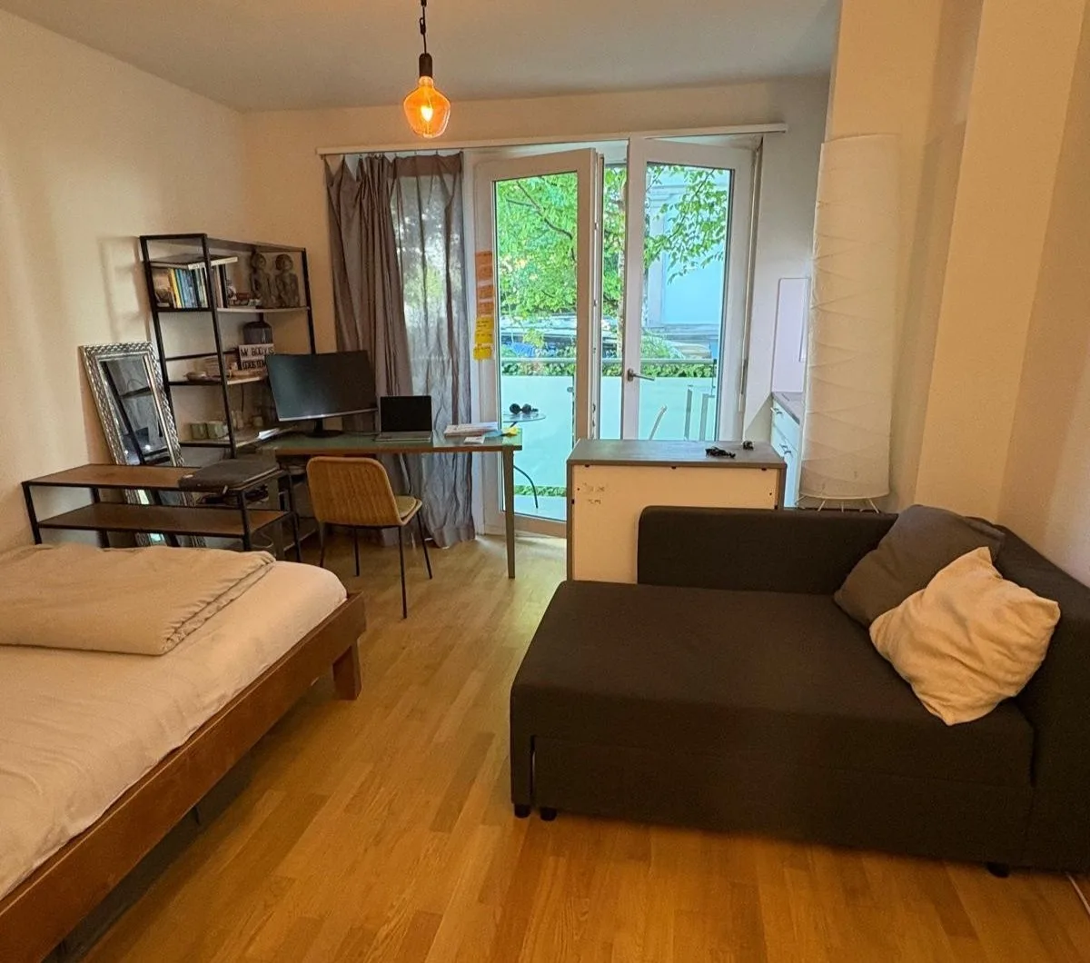 1 ZI-WOHNUNG IN ZÜRICH - KREIS 8, MÖBLIERT, TEMPORÄR