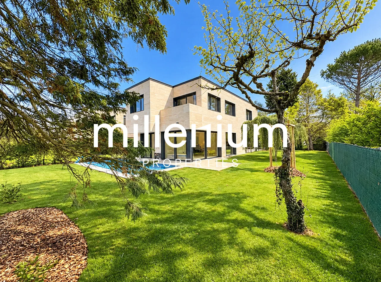 Cologny - Villa contemporaine neuve avec piscine
