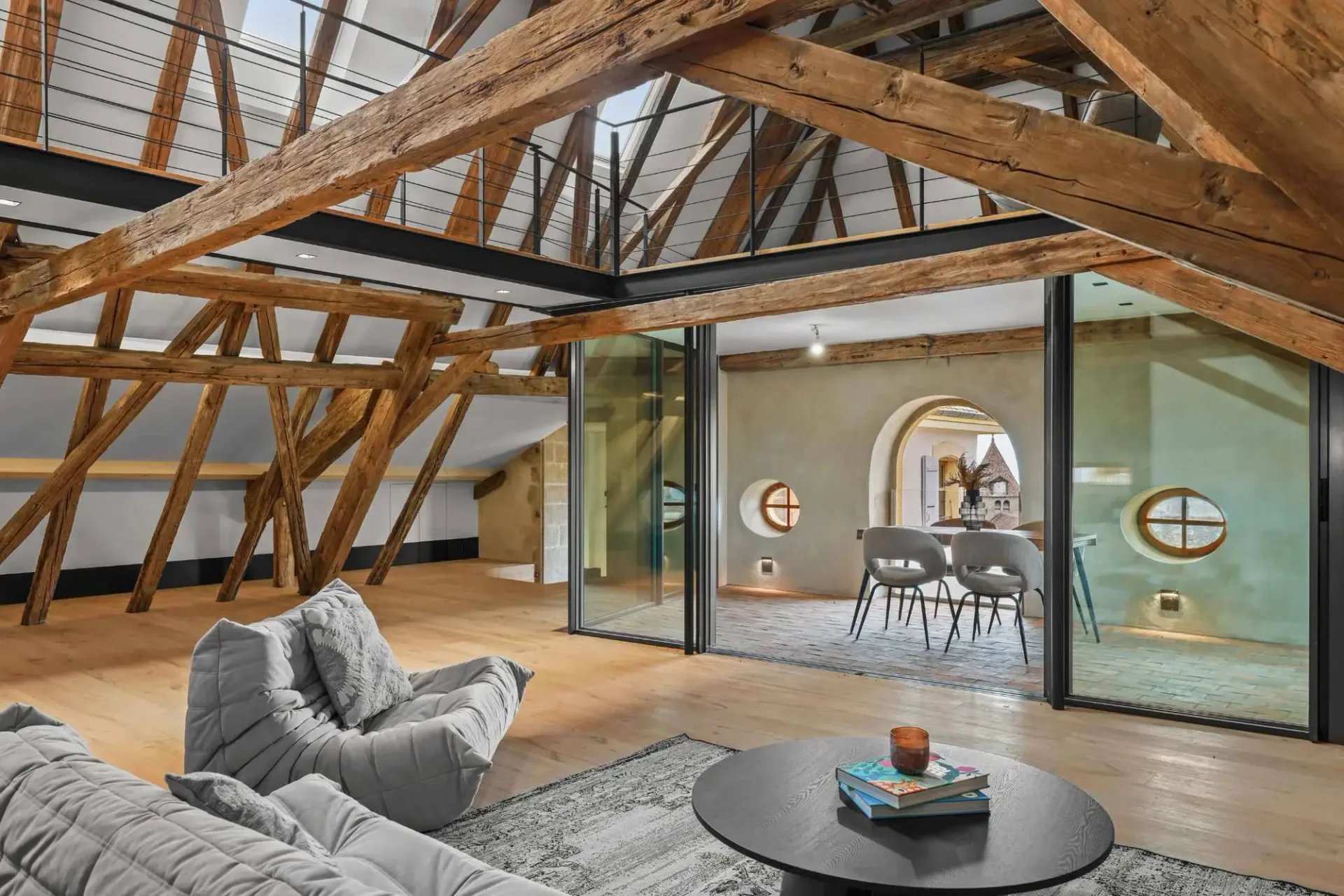 Penthouse d'exception avec vue imprenable sur le Léman