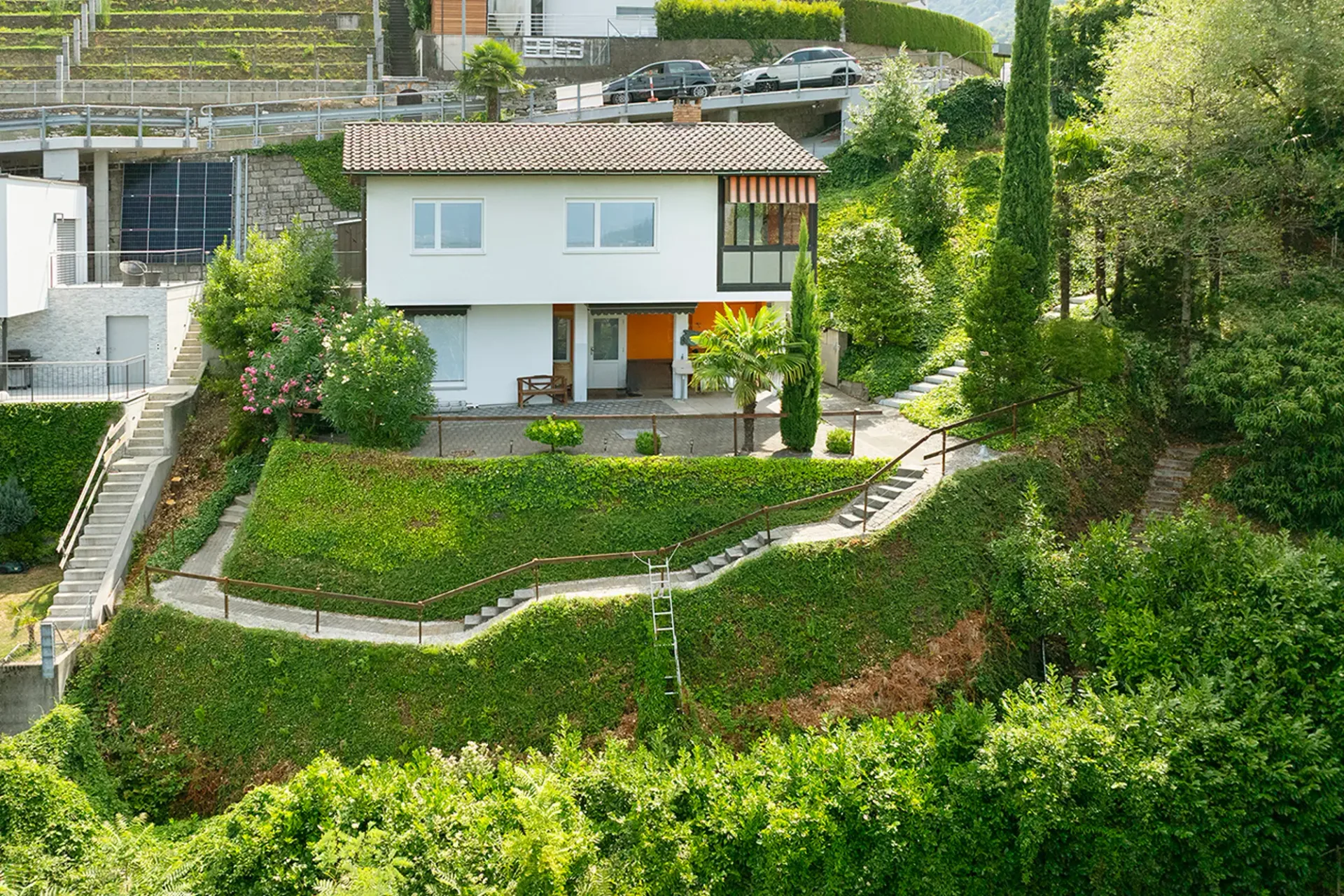 Einfamilienhaus mit Garten und herrlicher Aussicht auf den Lago Maggiore
