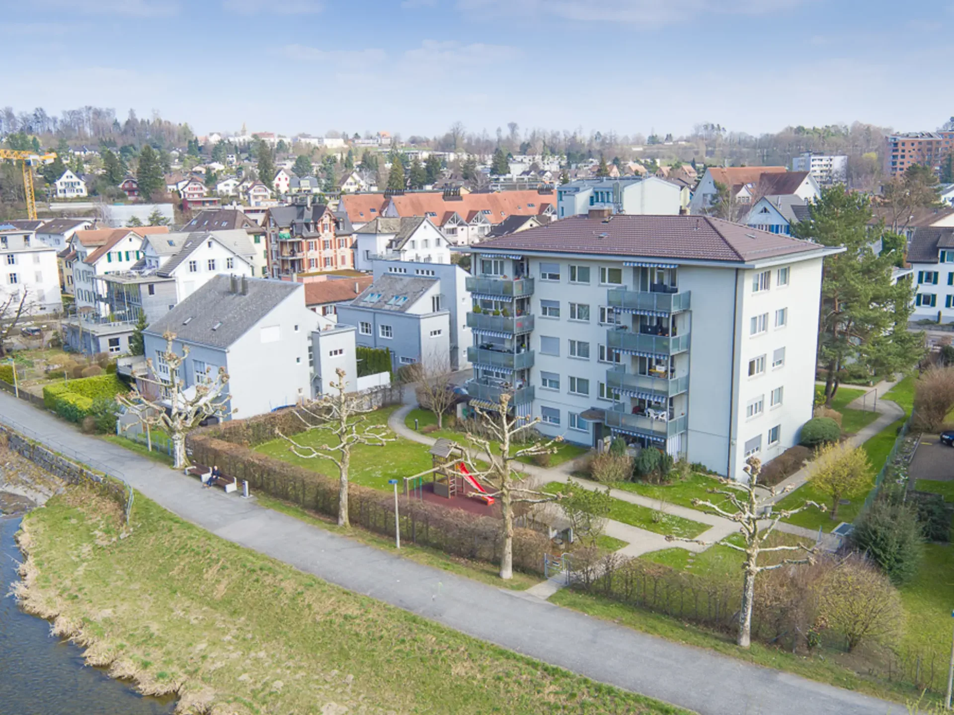 Wohlfühloase direkt an der Sihl!