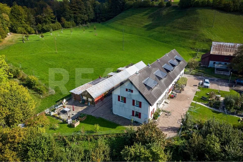 Naturnah wohnen mit Raum für eigene Ideen! 5.5-Zimmer-Reiheneinfamilienhaus in Vorderthal SZ