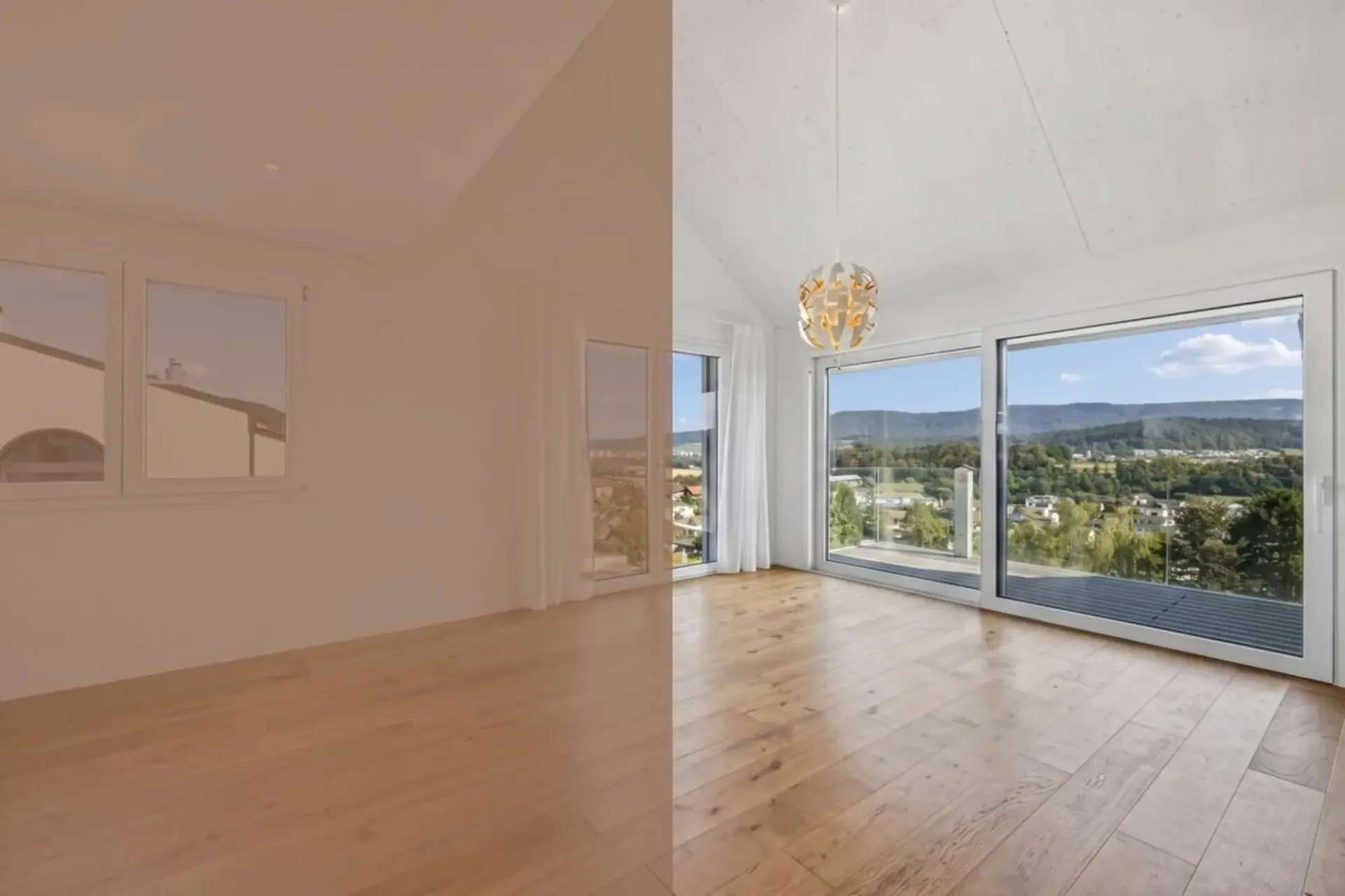 5.5-Zimmer-Maisonettewohnung mit Weitsicht ins Limmattal