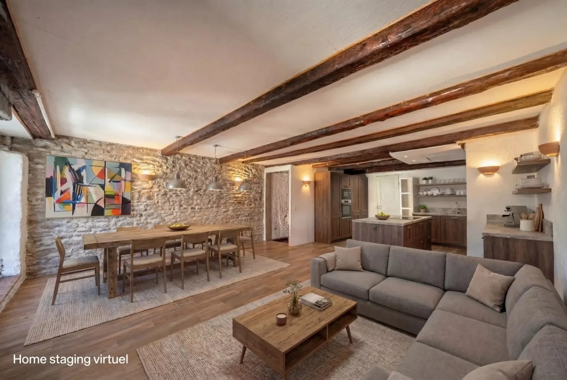 Im Herzen des Dorfes Lutry, ein typisches Haus mit Garten