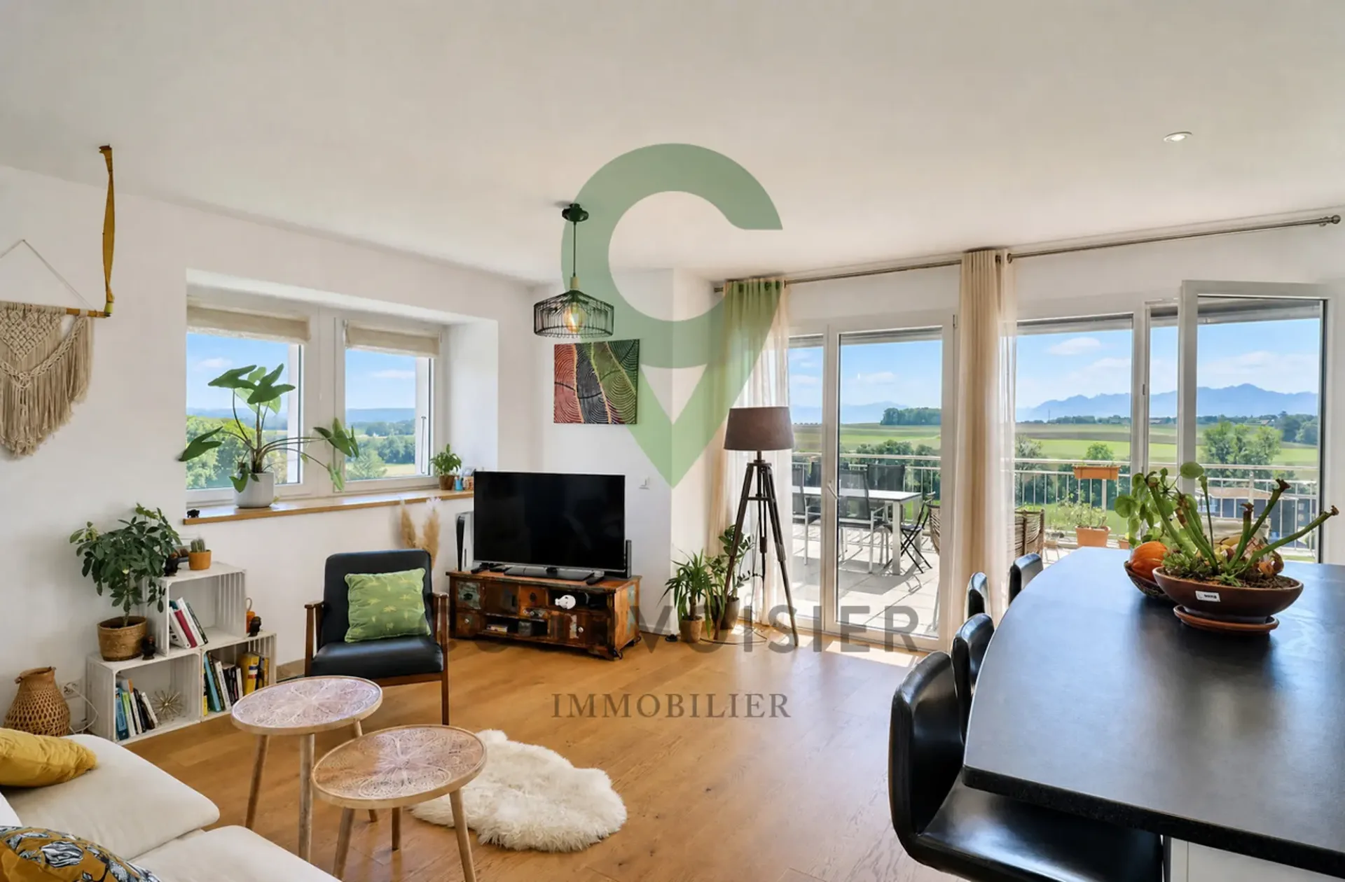 Schönes 3,5-Zimmer-Apartment mit großer Terrasse, nur wenige Minuten von Morges entfernt