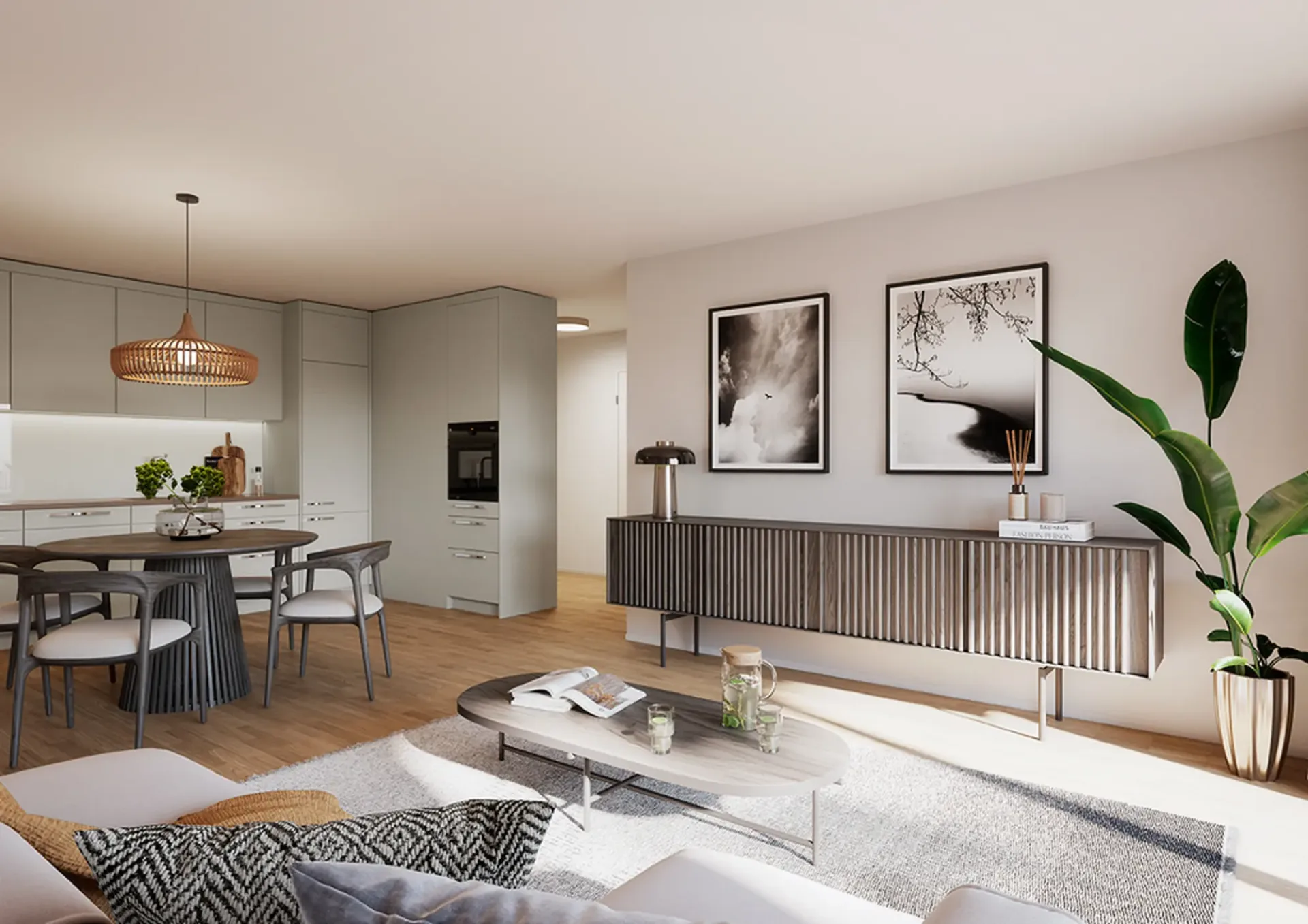Moderne 1.5-Zimmer-Wohnung im Herzen von Lausen