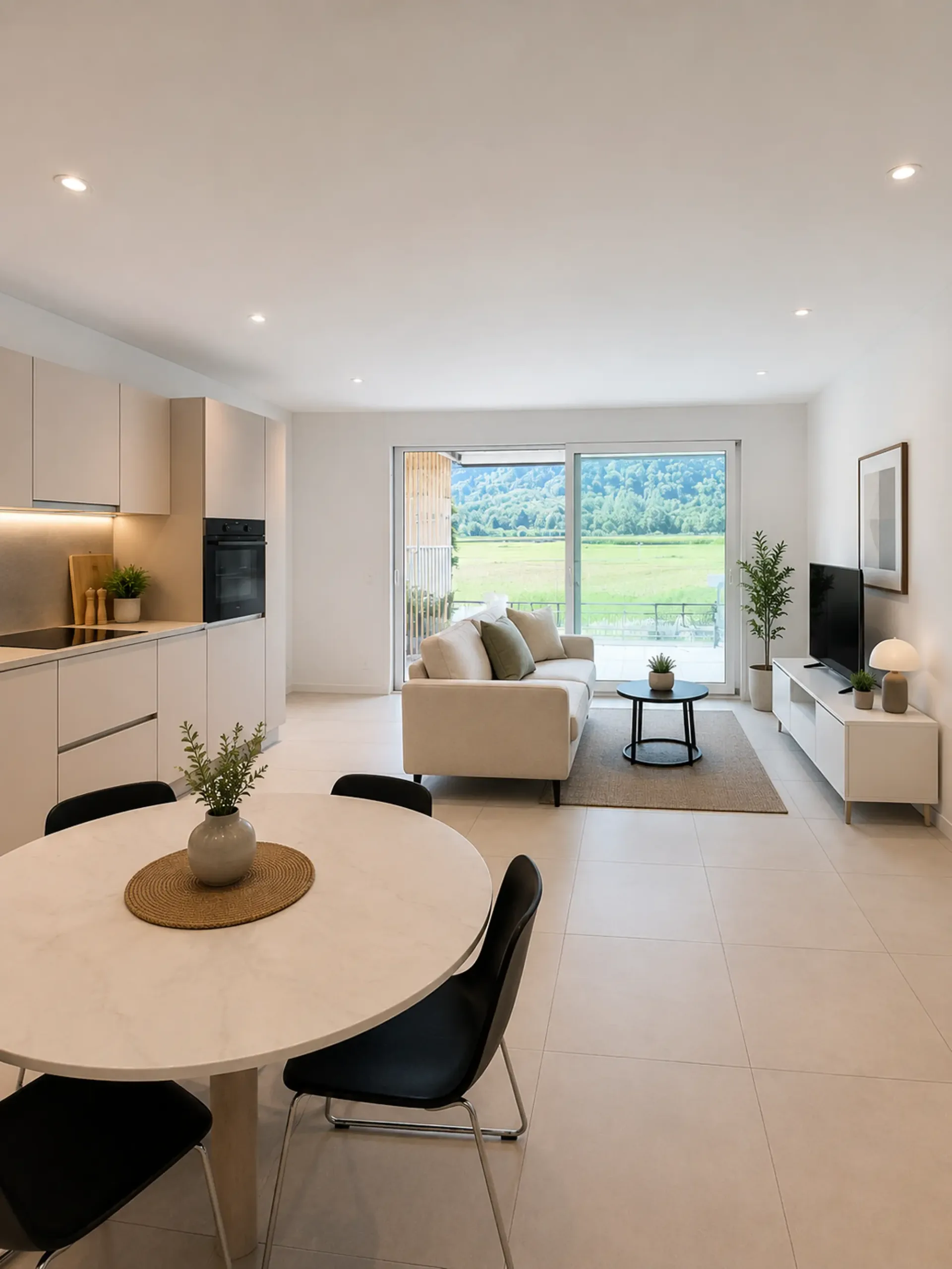 Moderne 2.5-Zimmer-Wohnung mit Terrasse - Lumino (TI)