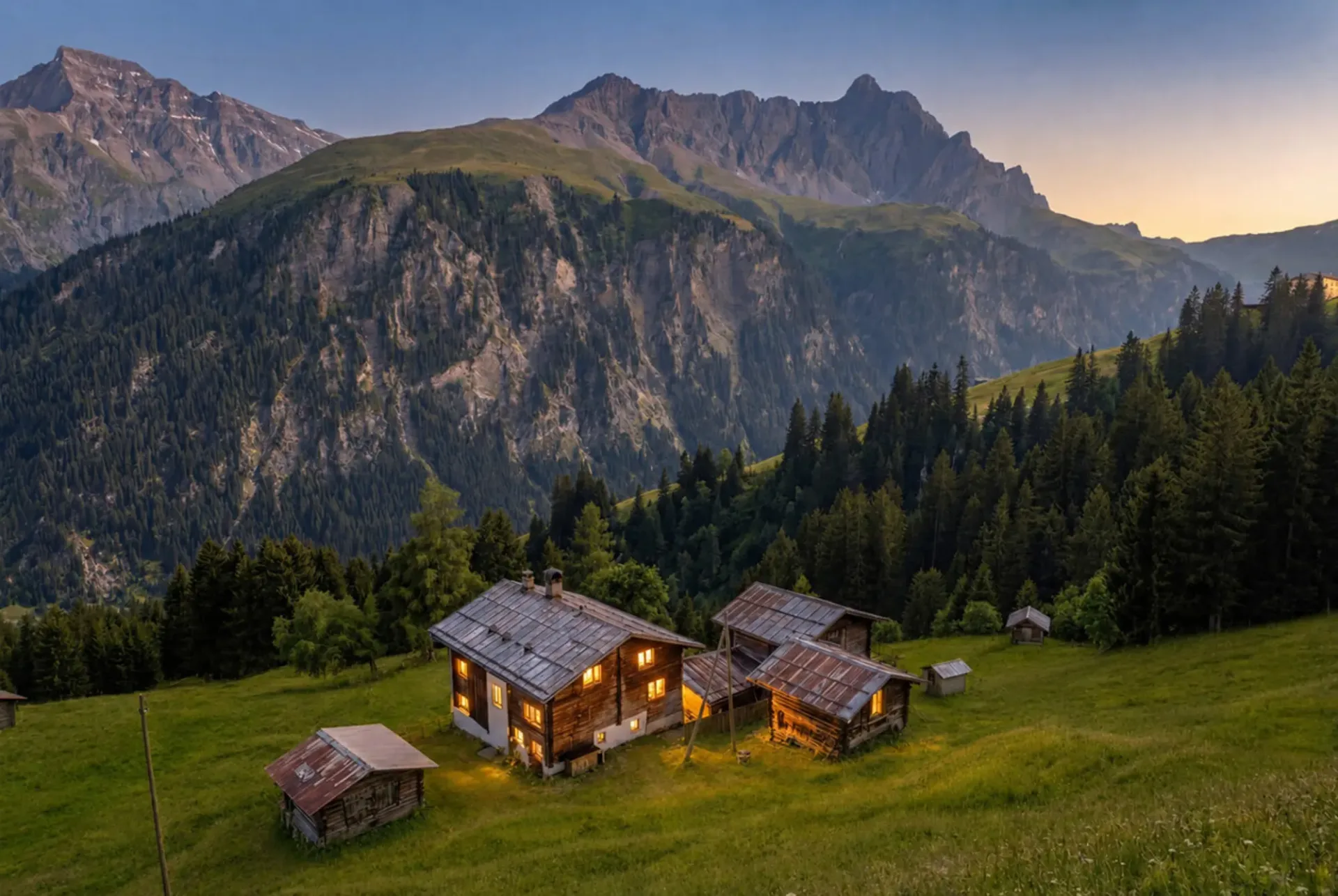 Safien: Haus mit Geschichte, Panorama und rund 3100 m² Grundstück