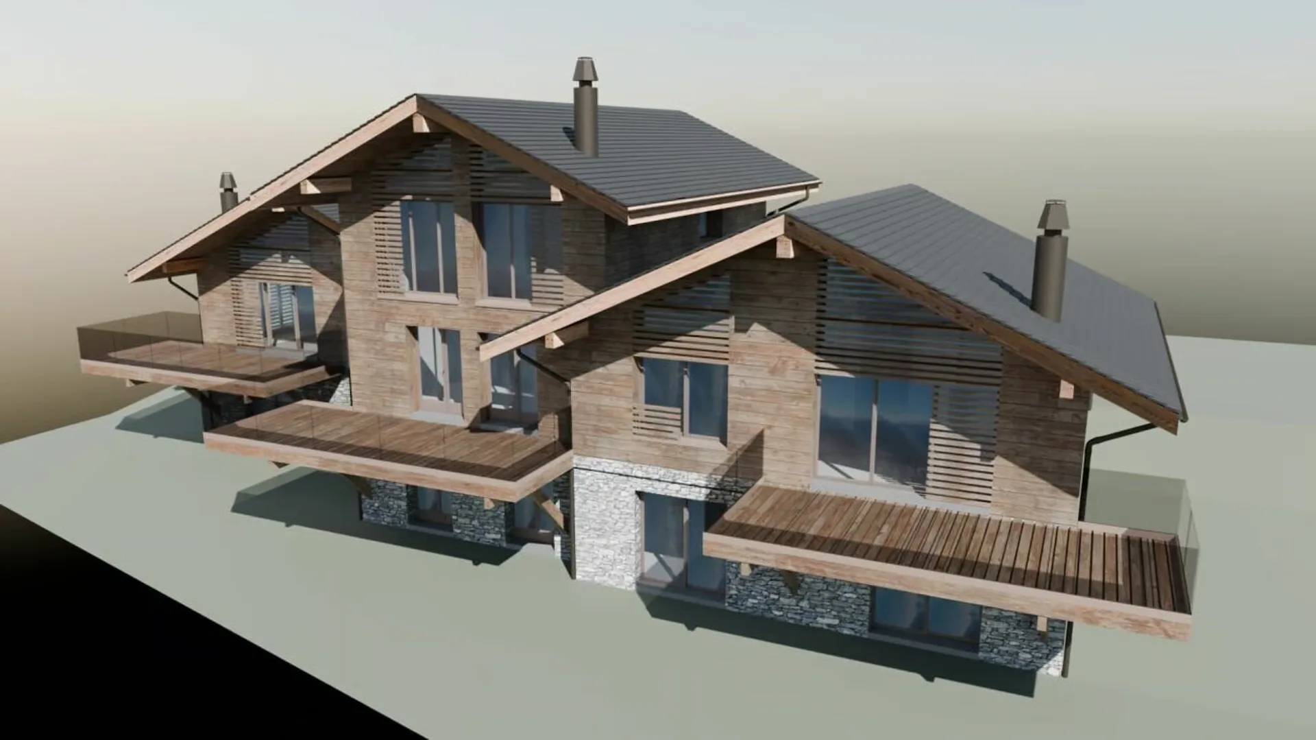 Chalet 5.5 Zimmer in Haute-Nendaz