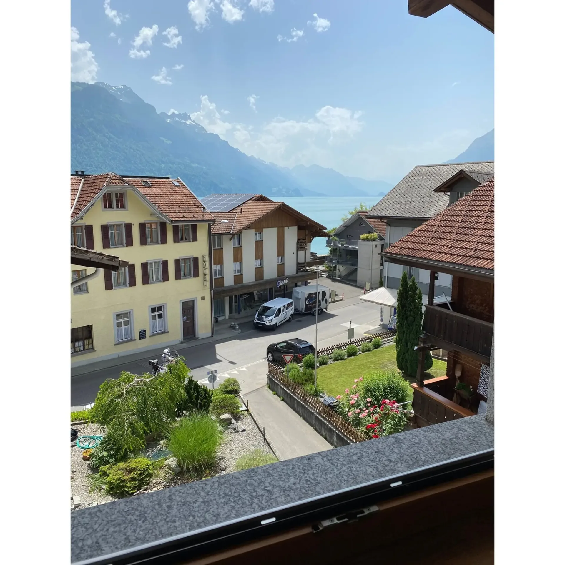 Charmant studio avec vue sur le lac à Brienz
