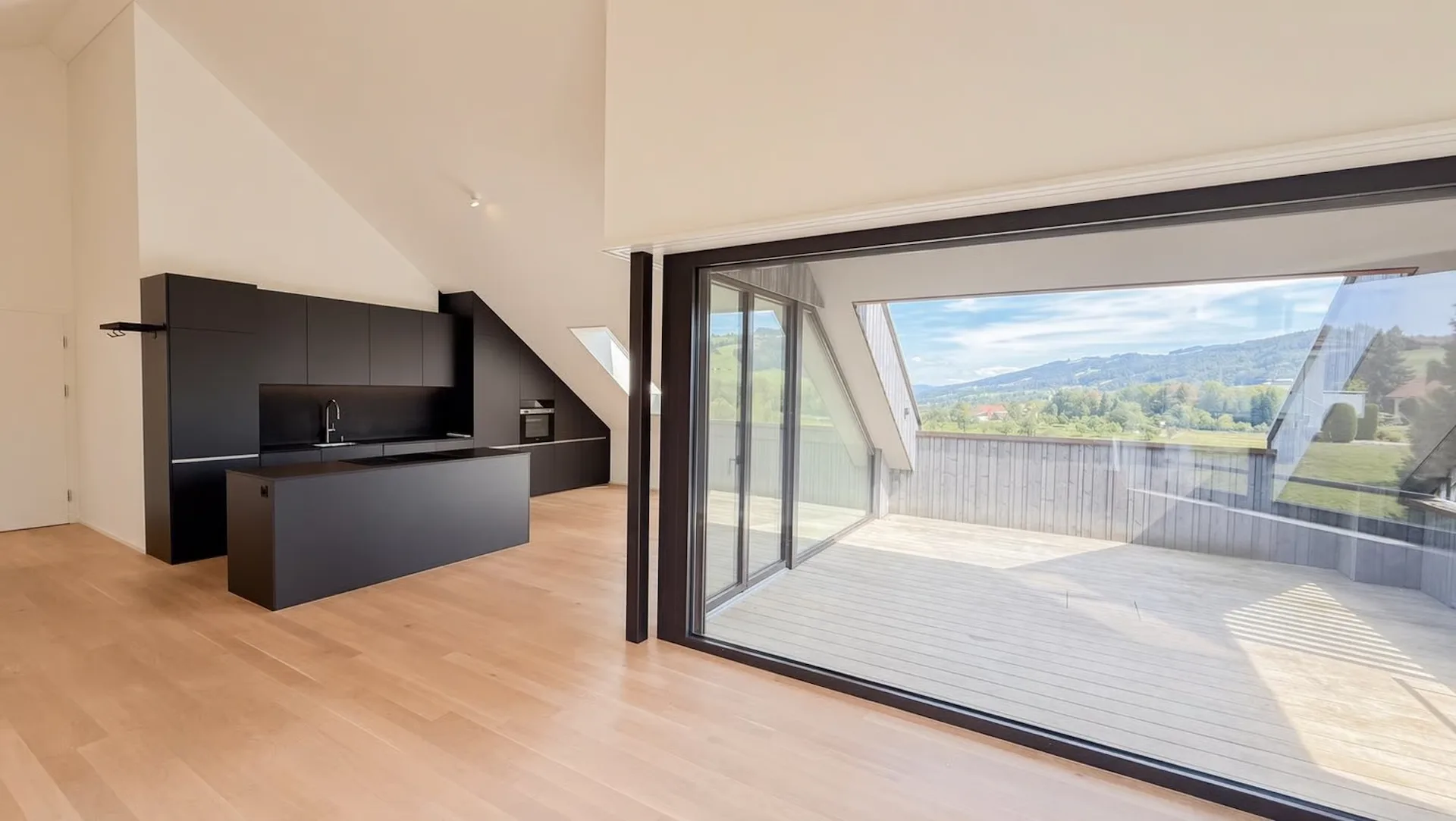 Appartement de rêve 3.5 pièces au dernier étage avec vue sur le lac à Mörschwil