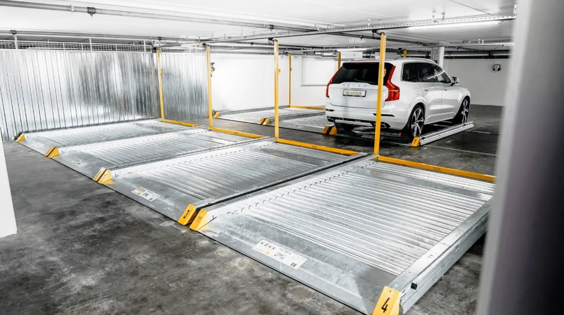 Parcheggi scorrevoli in affitto