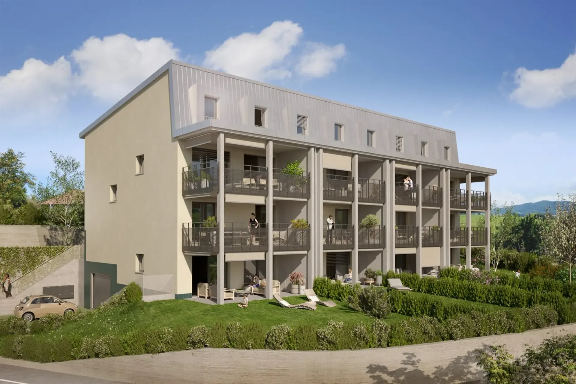 4,5 Zimmer mit etwa 152 m² auf drei Ebenen