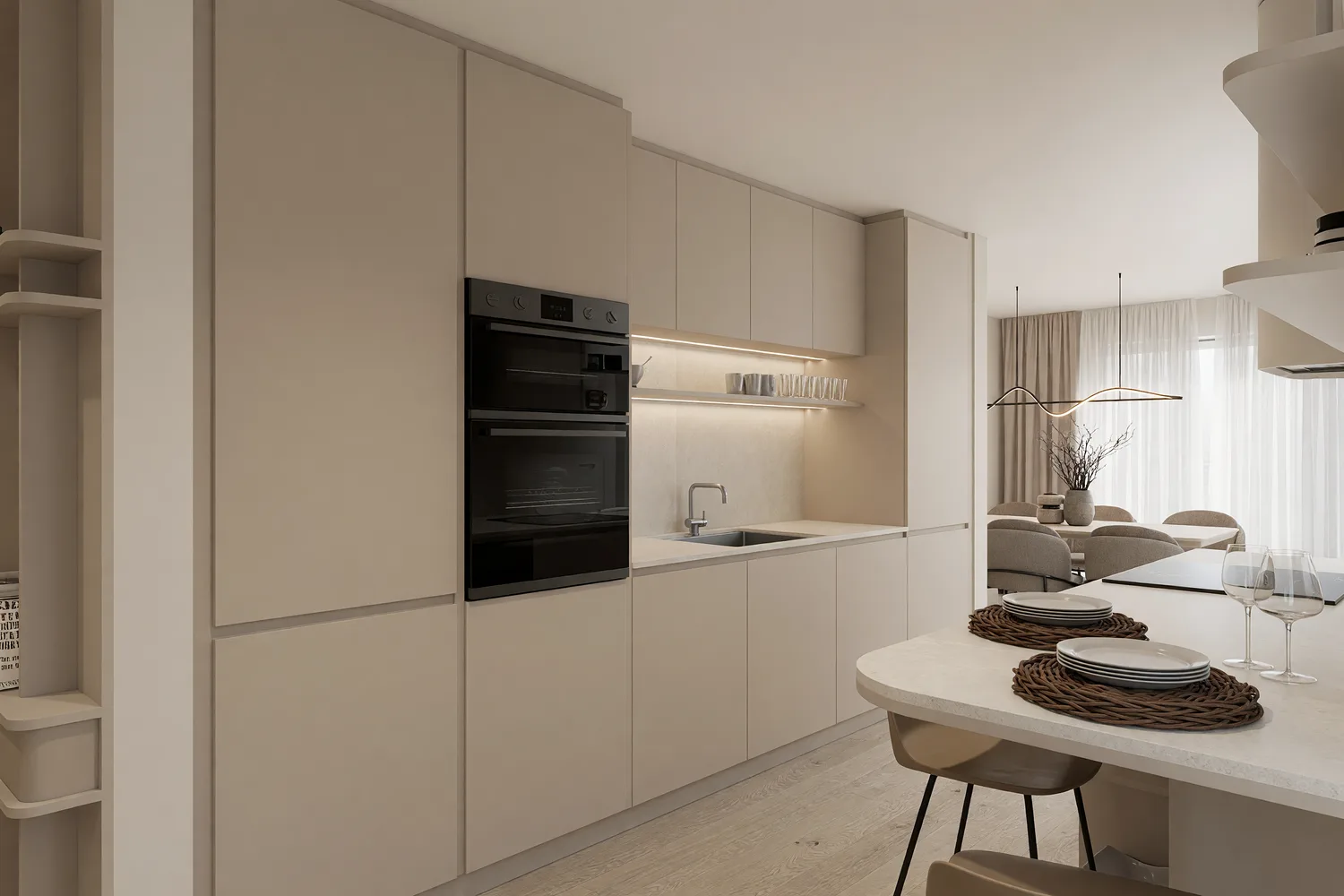 New building in Effretikon: 3.5-room attic apartment with large terrace
