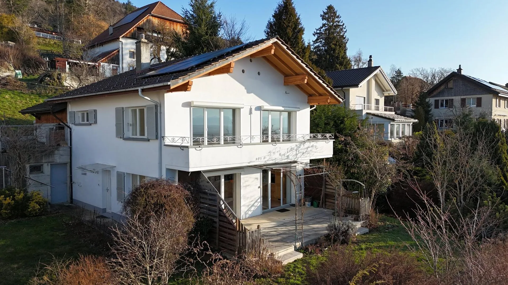 Villa spacieuse de 3,5 pièces avec vue imprenable à Villars-Burquin