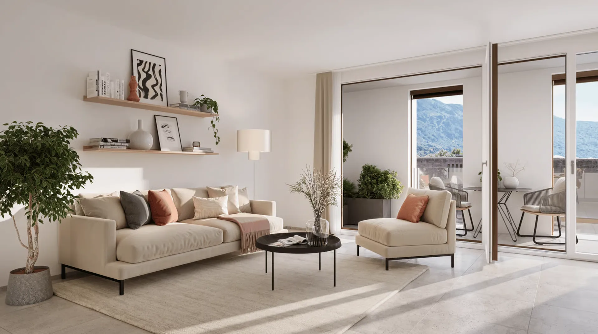 Residenza Olgiati: moderne 2.5 Zimmer Neubau