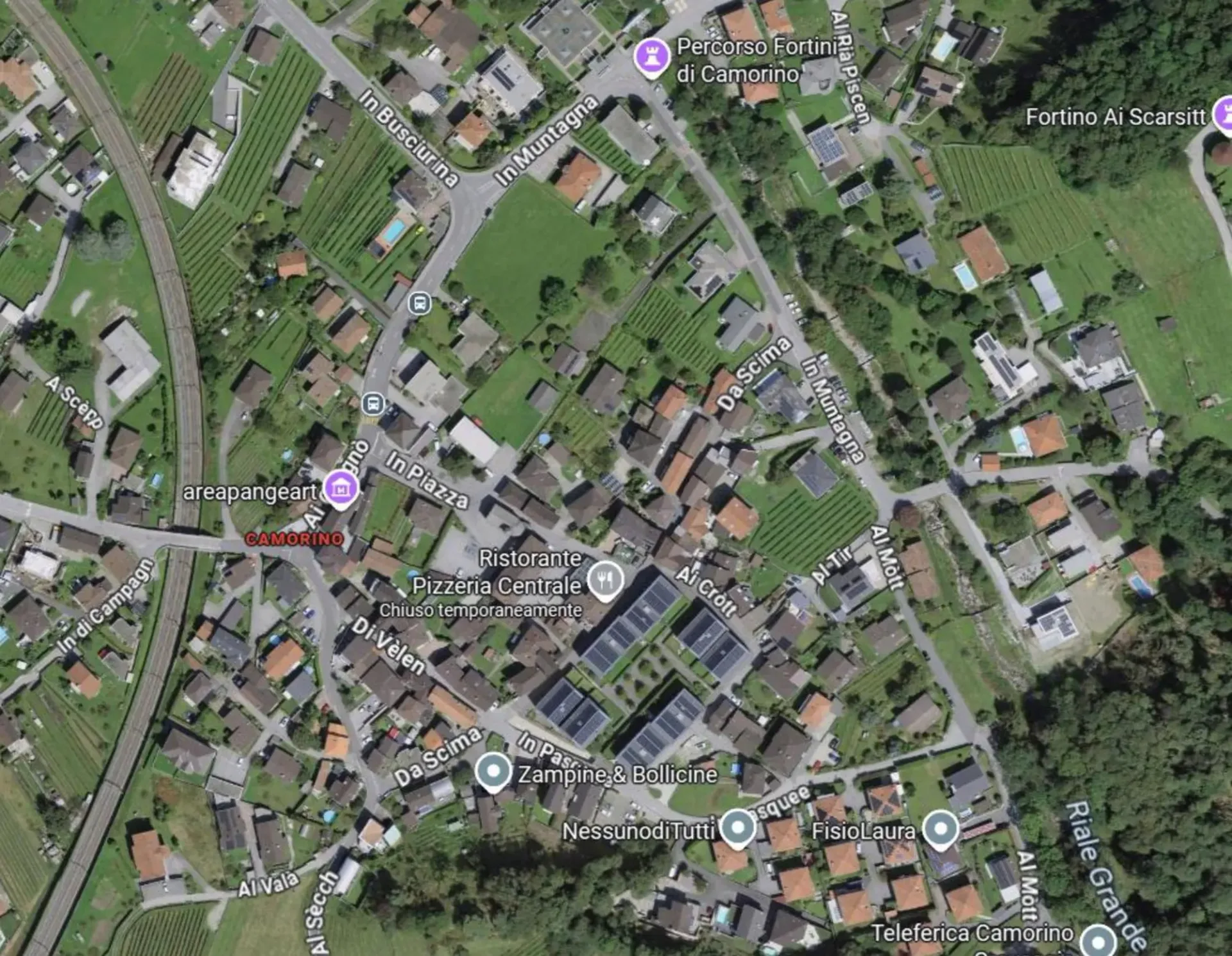Terreno edificabile in zona residenziale R3 a Camorino