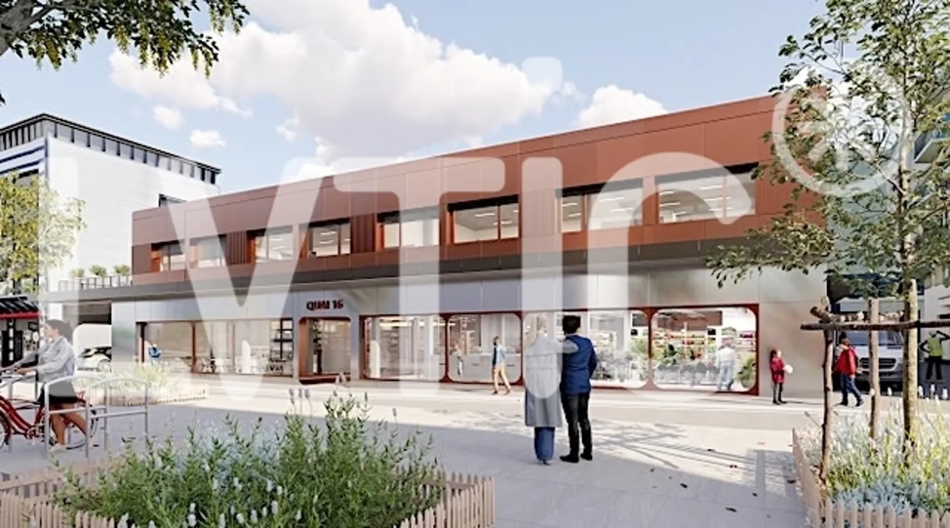 Lokale, Büros, Kabinette von 630 m2 teilbar zur Miete in Martigny