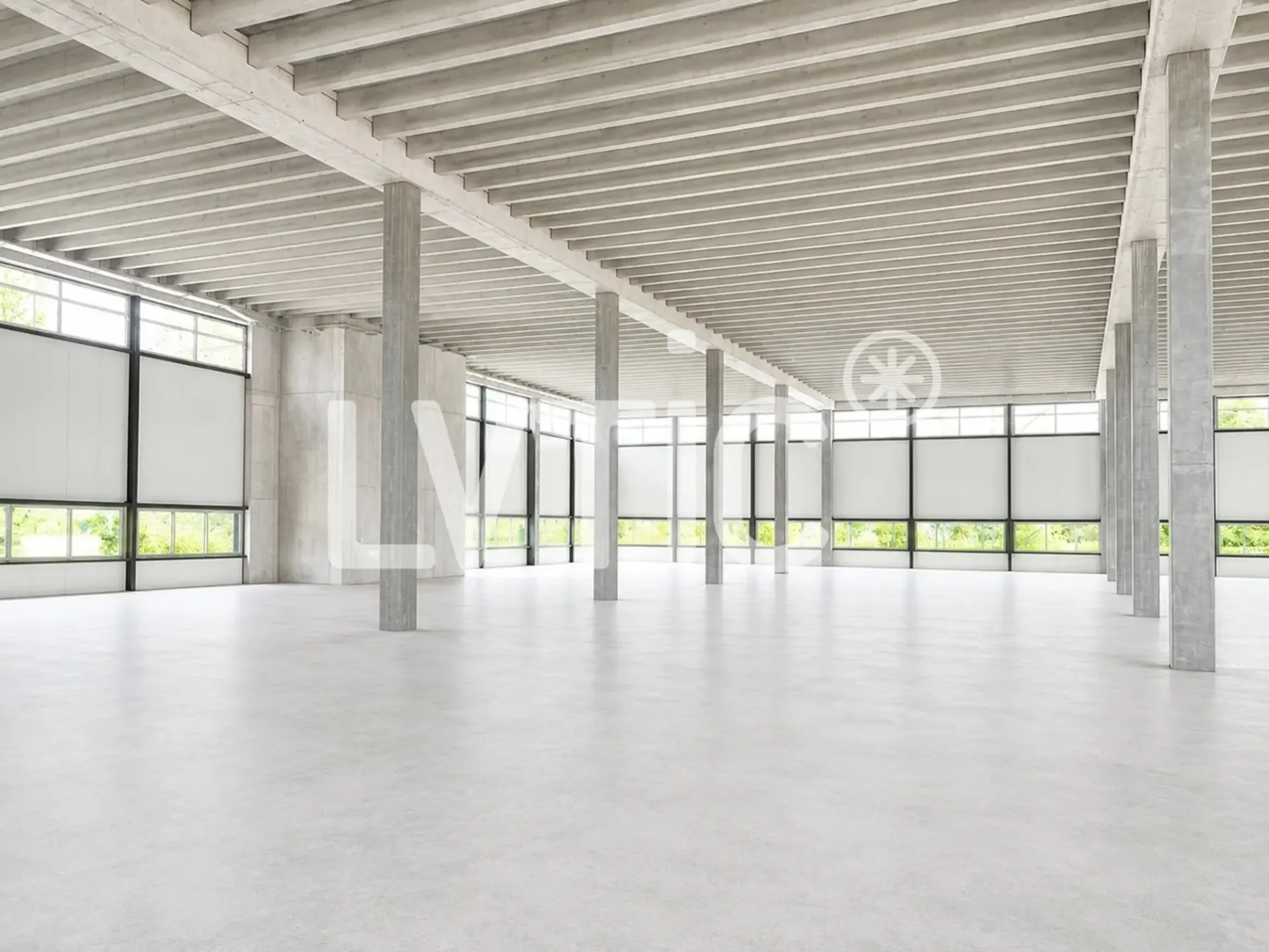 Industriehalle von 3200 m2, teilbar in 1500 m2, zu vermieten in Domdidier
