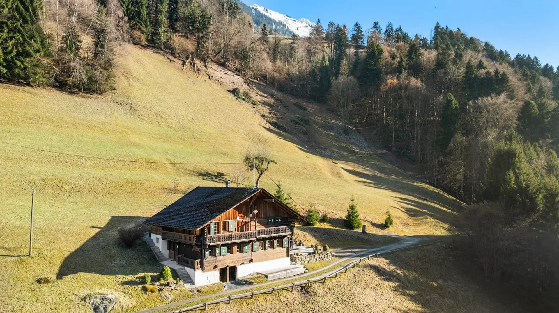 Ein Chalet mit Charakter im Herzen einer natürlichen Umgebung