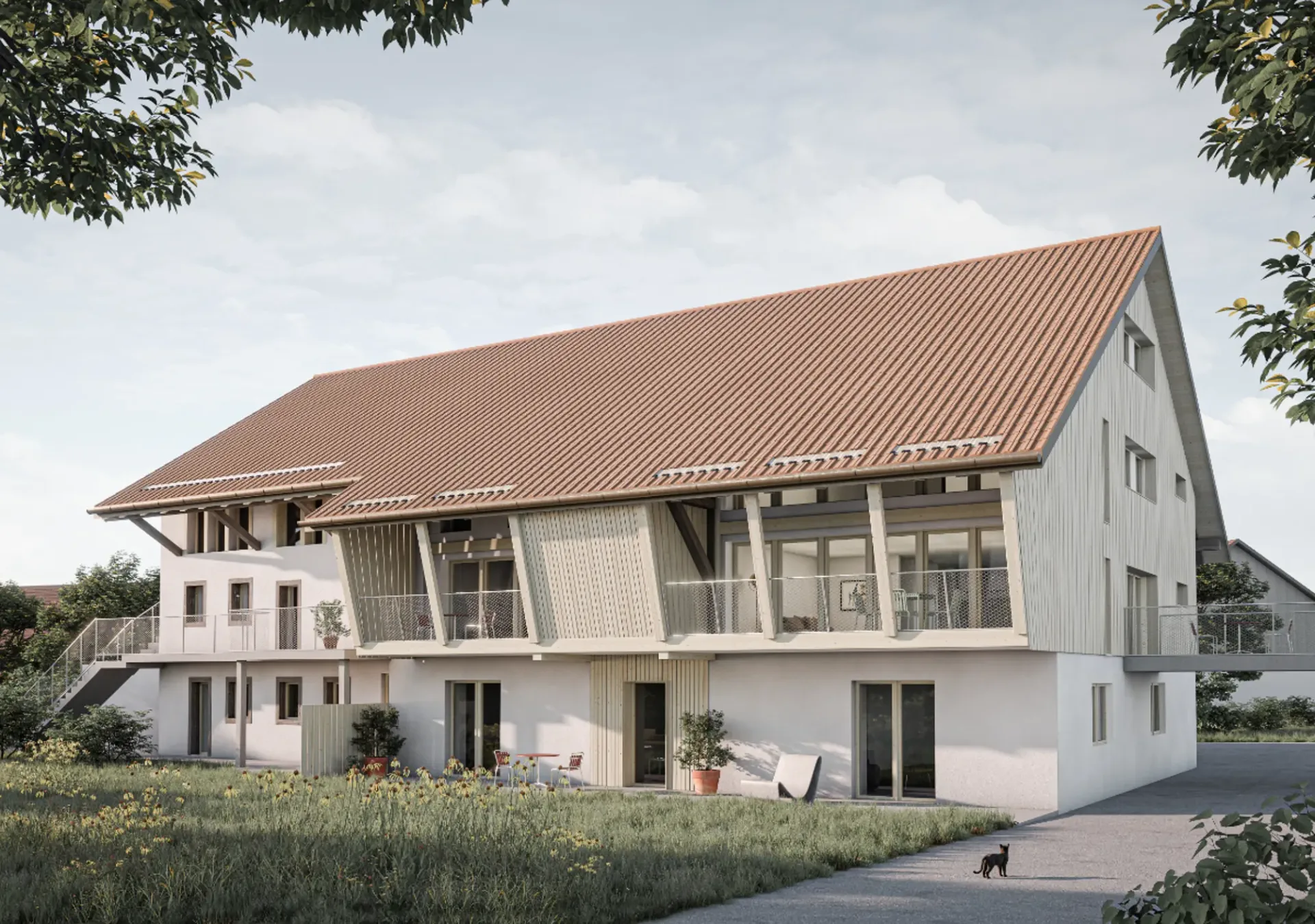 Neue 4½-Zimmer-Wohnung mit großer Terrasse