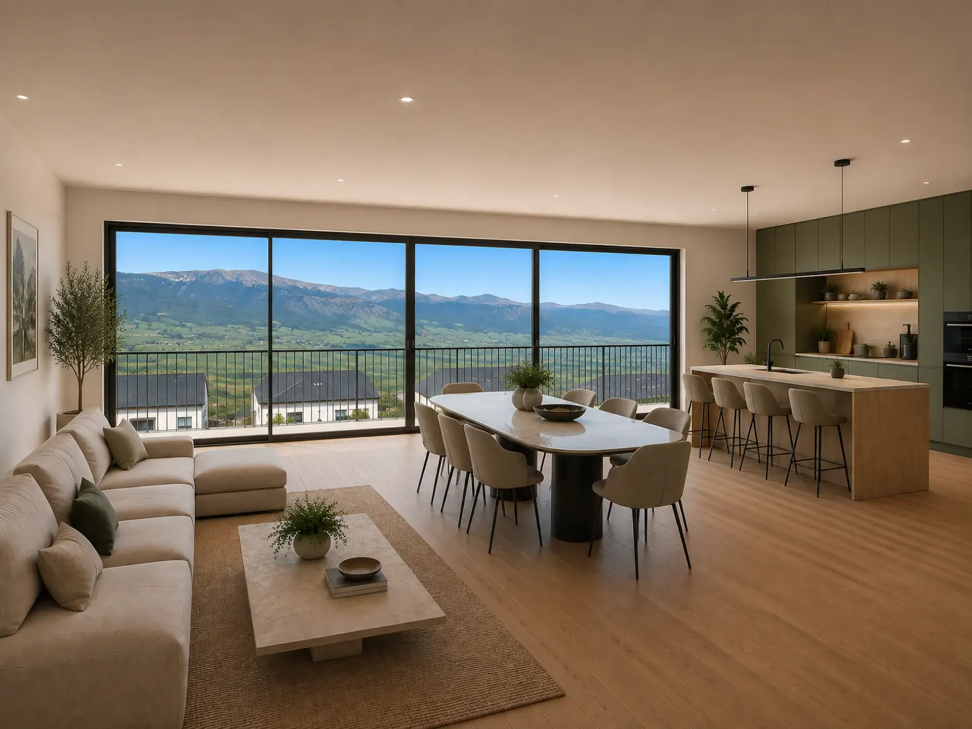 Villa neu ? Panorama außergewöhnlich auf die Alpen