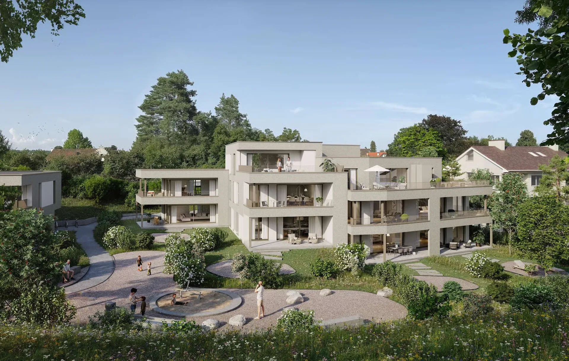 2.5-Room New-Build Apartment in the Breitequartier "Sunneburgguet"