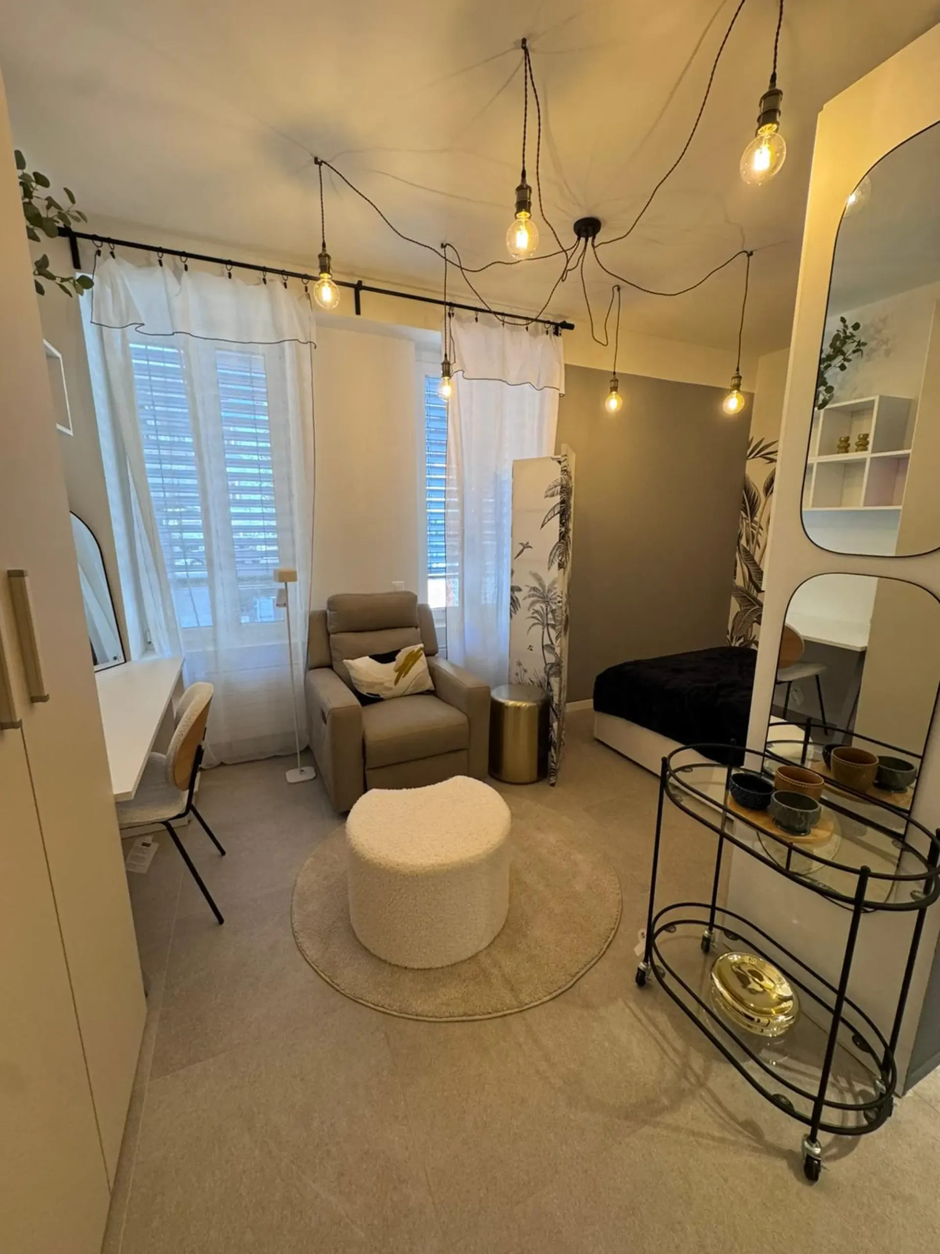 Elegantes Einzimmerapartment in Lugano